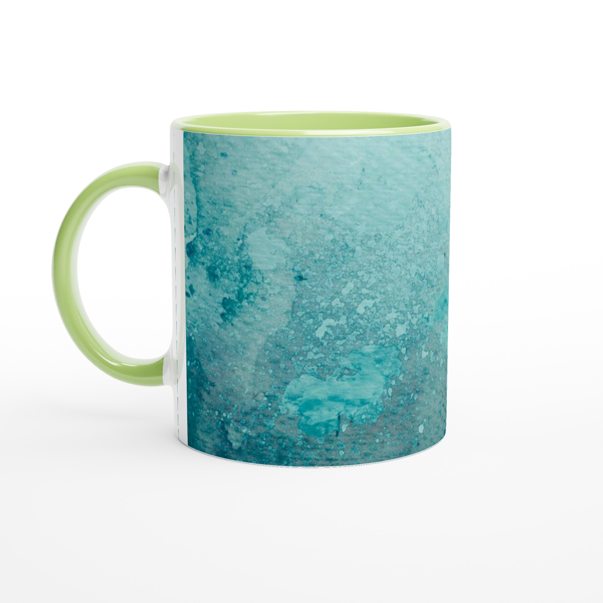 Vit 11oz keramisk mugg med elegant akvarellmönster – välj bland sju färgstarka keramiska nyanser 7 45a15a04-96cc-479b-ad92-8e06f3bb23d8