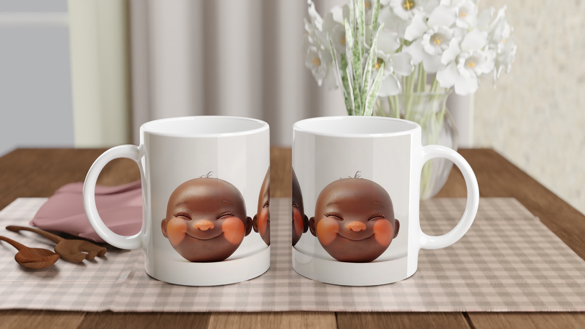 Charming Babyface Keramikmugg – Glädje i Varje Klunk, Välj Din Favoritfärg! 10 45f220b9-032e-4e48-a7fb-208854f8ee41