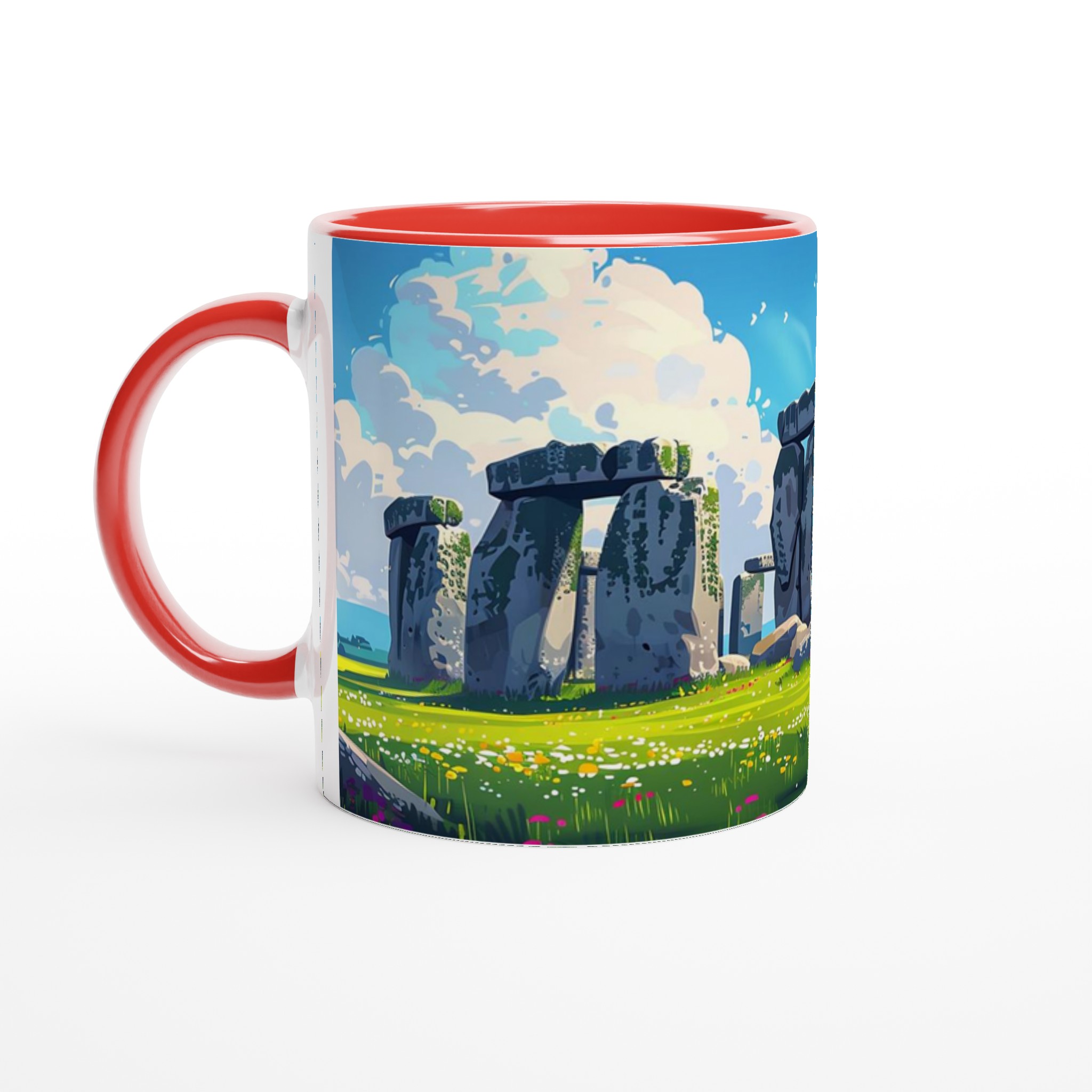 Anime Stonehenge 11oz Keramisk Mugg – Drömsk Landskap i Dina Händer 5 469f4628-5edb-433e-9375-2373e0a4d55a