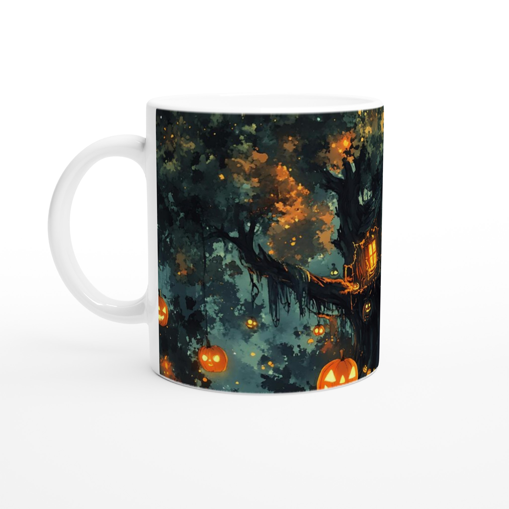 Mystisk Spökhusmugg – Halloween-Känsla i 11oz Keramik, Välj Din Färg! 1 46c48ee5-5c58-4748-ae99-2d0bc541fd8c