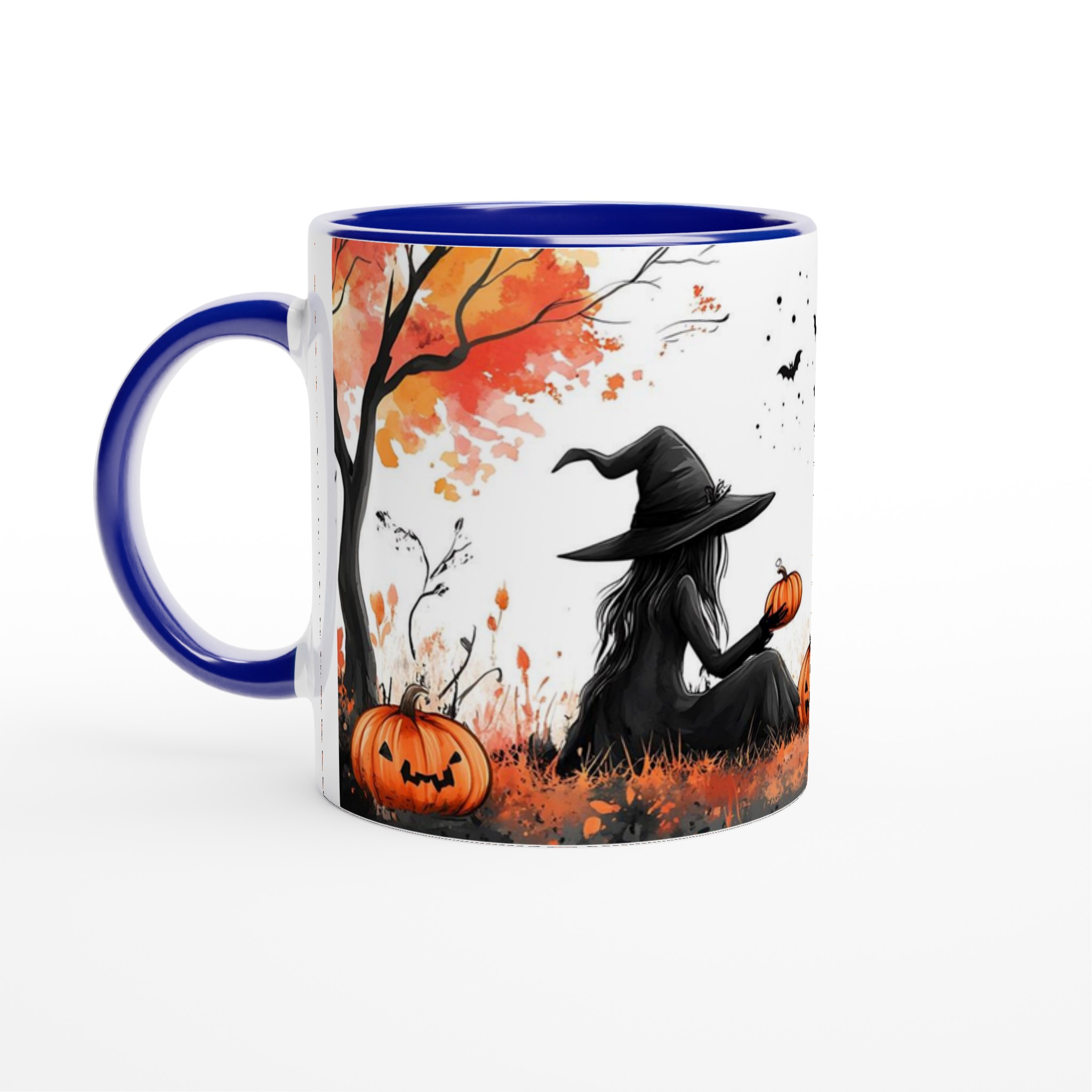 Magisk Halloween Mugg – Spöklik Design med Häxor och Pumpor i Levande Färger 2 46ecb7b8-c4e5-40ee-9971-937fdee803a5