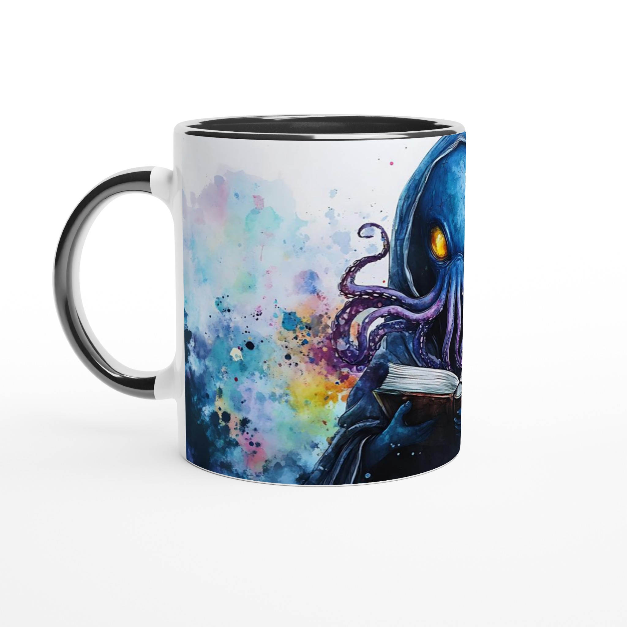 Mysterium Bläckfisk Läsare Mugg – En Färgexplosion för Din Kaffestund 4 46fd9c85-ce62-48bb-962e-d2349f21f979