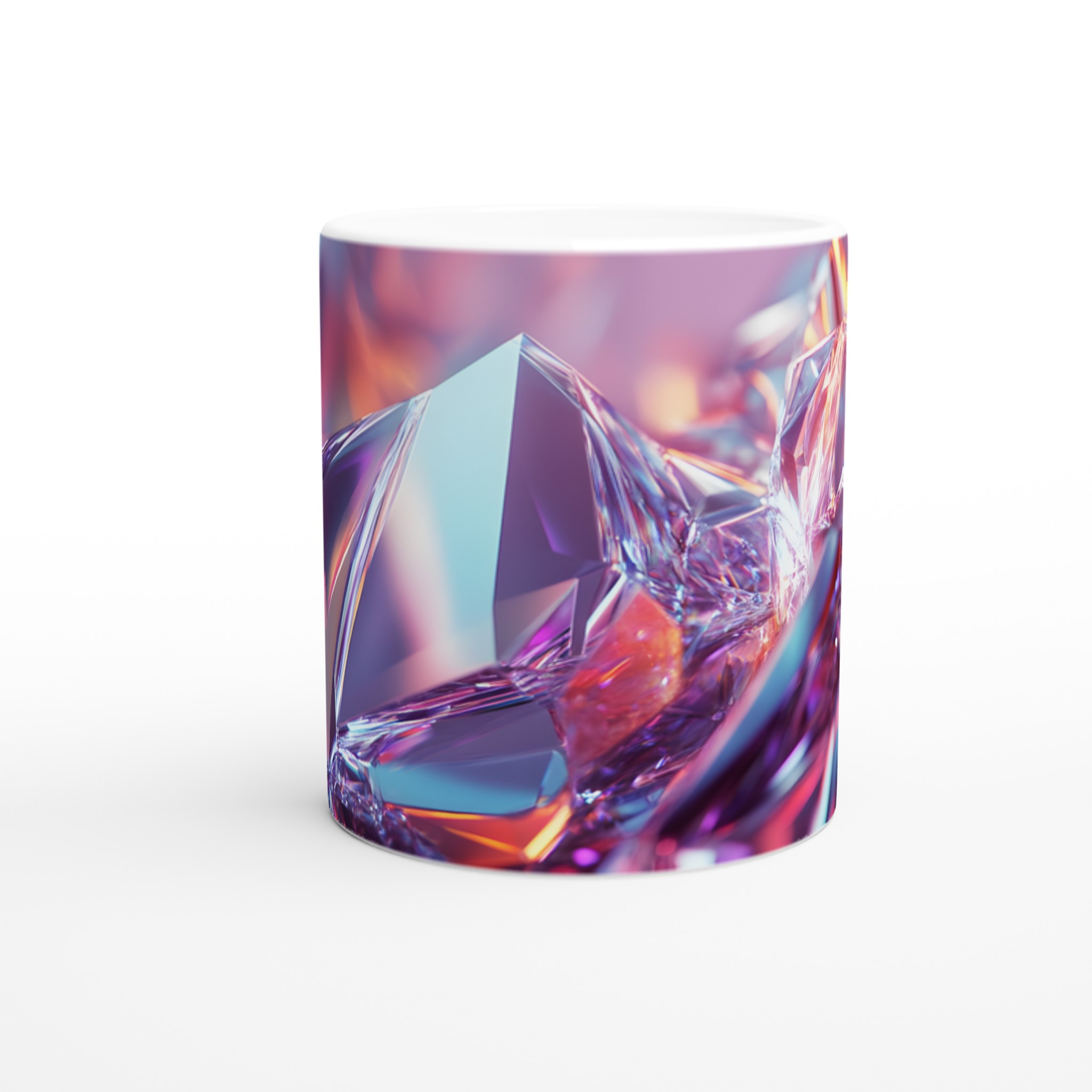 Glittrande Kristallmugg – 11oz Keramikmugg i en Regnbåge av Färger 8 47607cda-cbb1-4675-942b-c4a02381ec37