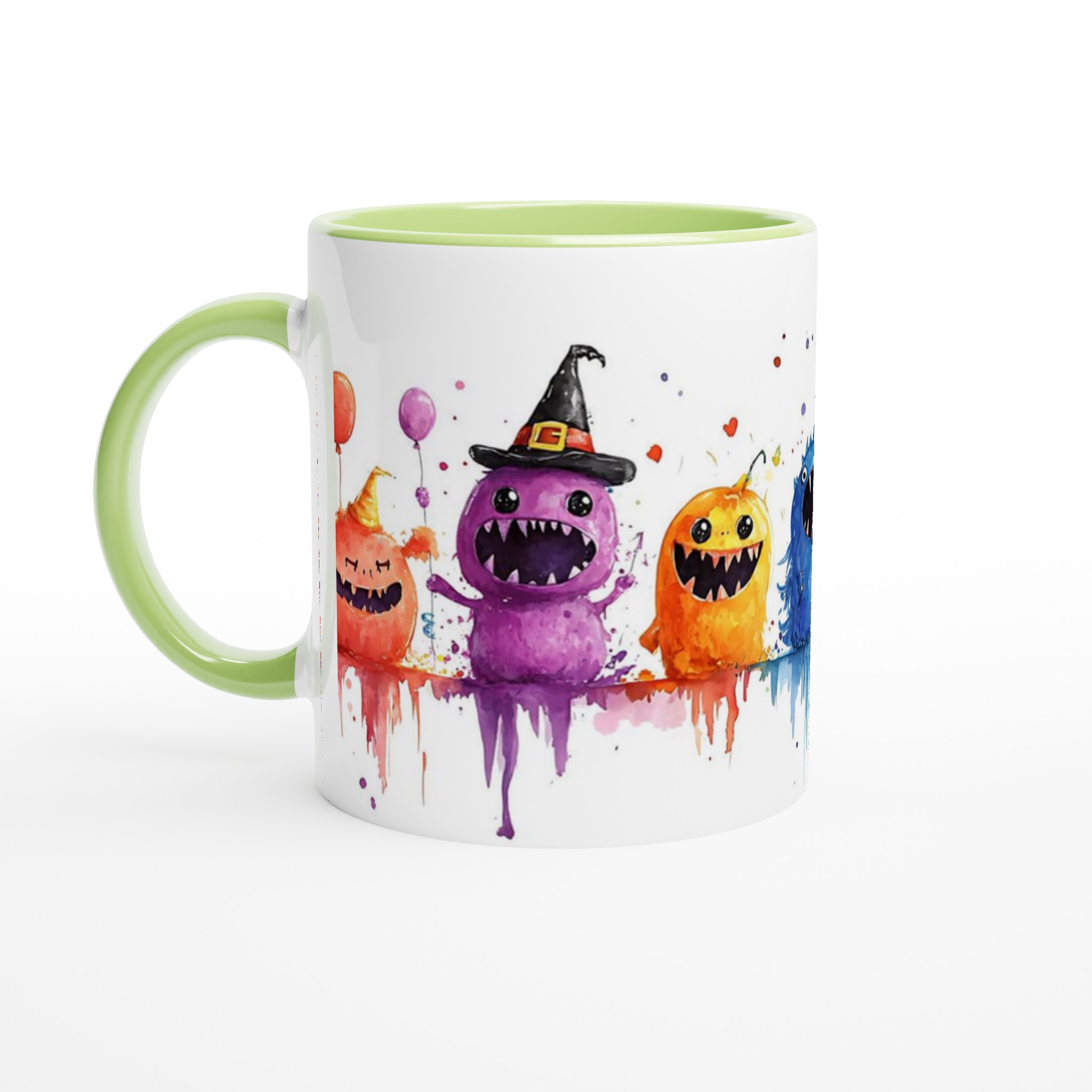 Mångfärgad Monsterparade – 11oz Keramisk Mugg för Busiga Stunder & Färgstarka Tryck! 7 4777bc32-95ac-41b9-a038-dfdcb17e81d0