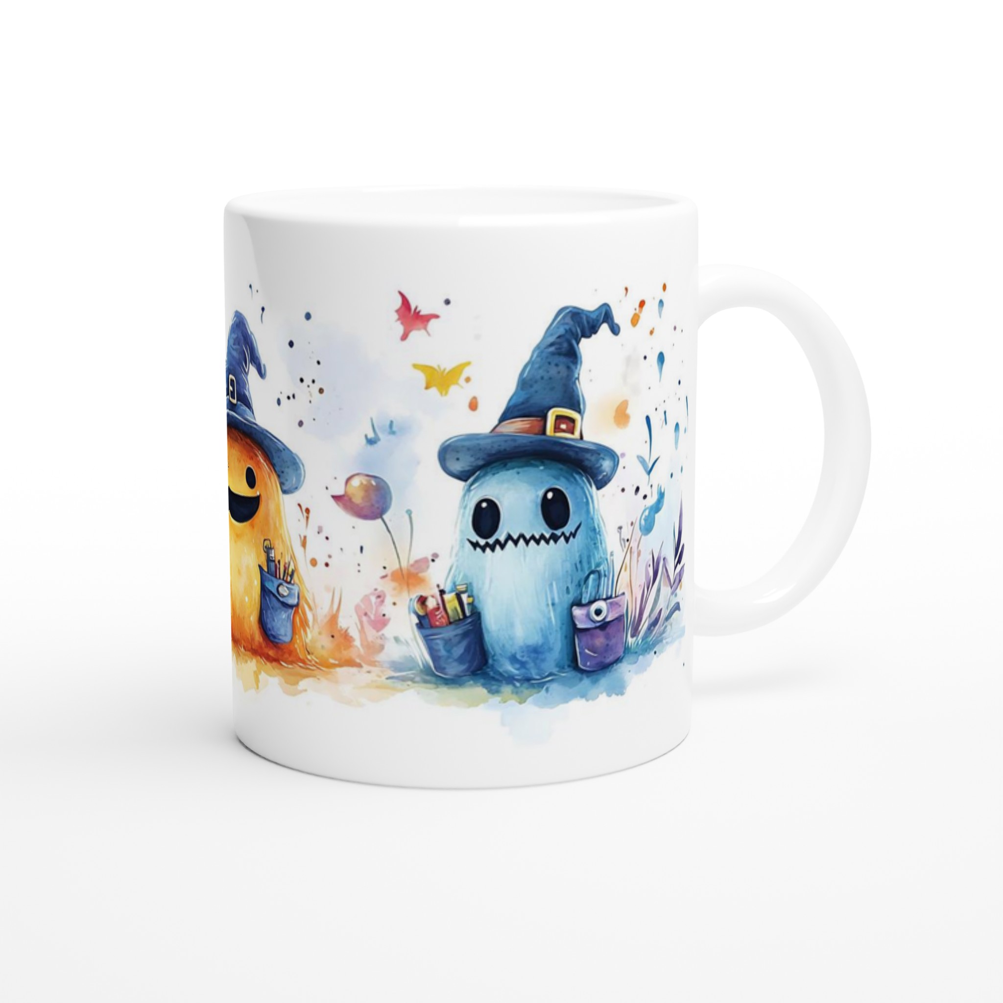 Förtrollande Söta Monster Mugg – Vit 11oz Keramisk Mugg för Kreativa Själar 9 47cb4b0b-6f66-4916-bff2-07f4d4f06dc0