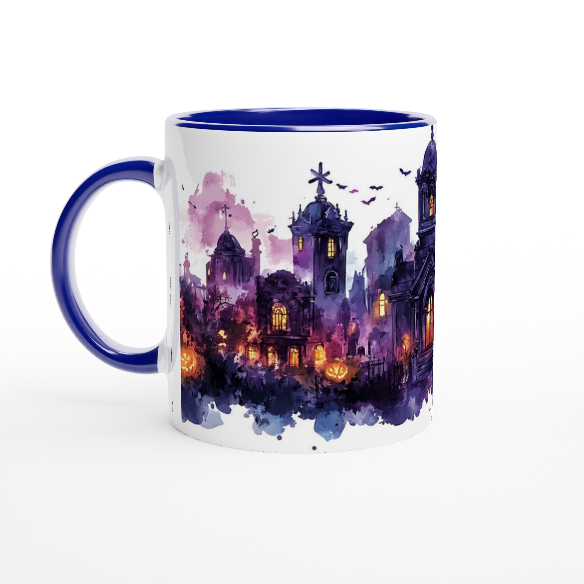 Spöklik Akvarell Kyckogård Mugg – Unik Halloween Design i 7 Färger! 2 47d6fd7f-2e41-4aac-808b-25db12ba90d8