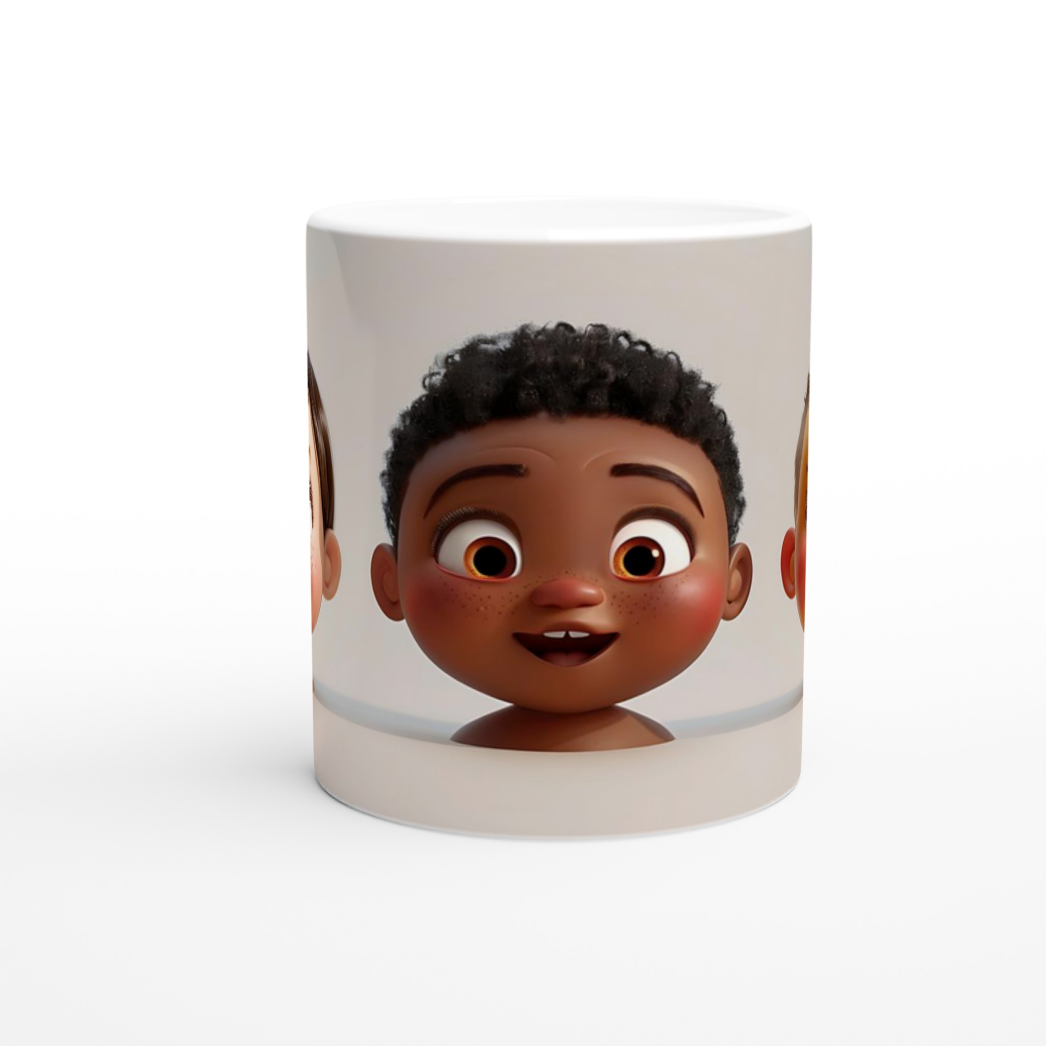 Charmiga Barndesign Keramikmugg - Skapa din glädje i vitt, gult, rosa, grönt, rött, svart eller blått! 8 4802d805-8ebc-4cd6-b320-89aa92649a7c