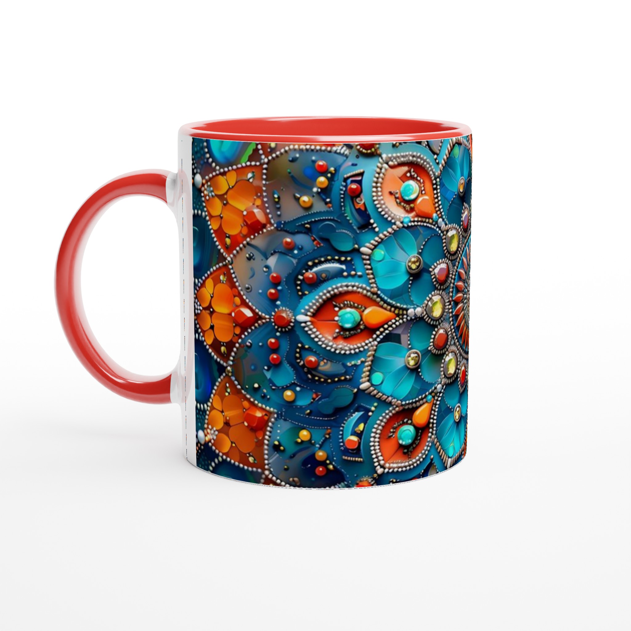 Mandala Keramikmugg 11oz – Levande Boho-Design i Flera Färger 5 4847de93-f927-45b9-93a1-0b5cf28427fb