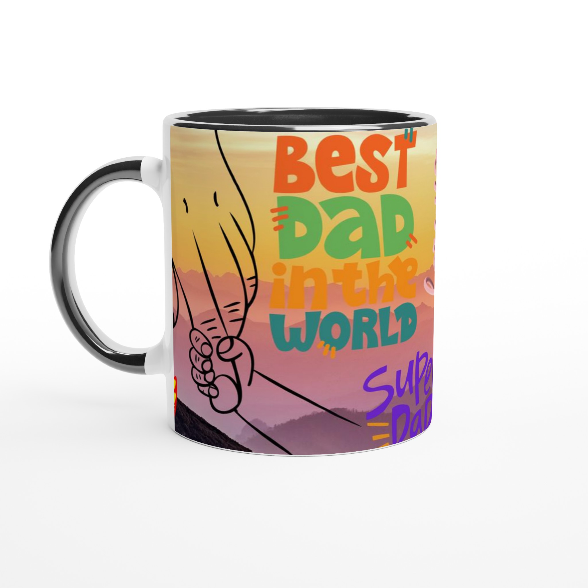 Vit 11oz keramisk mugg med kärleksfulla farsdagstryck i flera färger 4 4869dd37-f563-4f2f-984e-bffa55f9470a