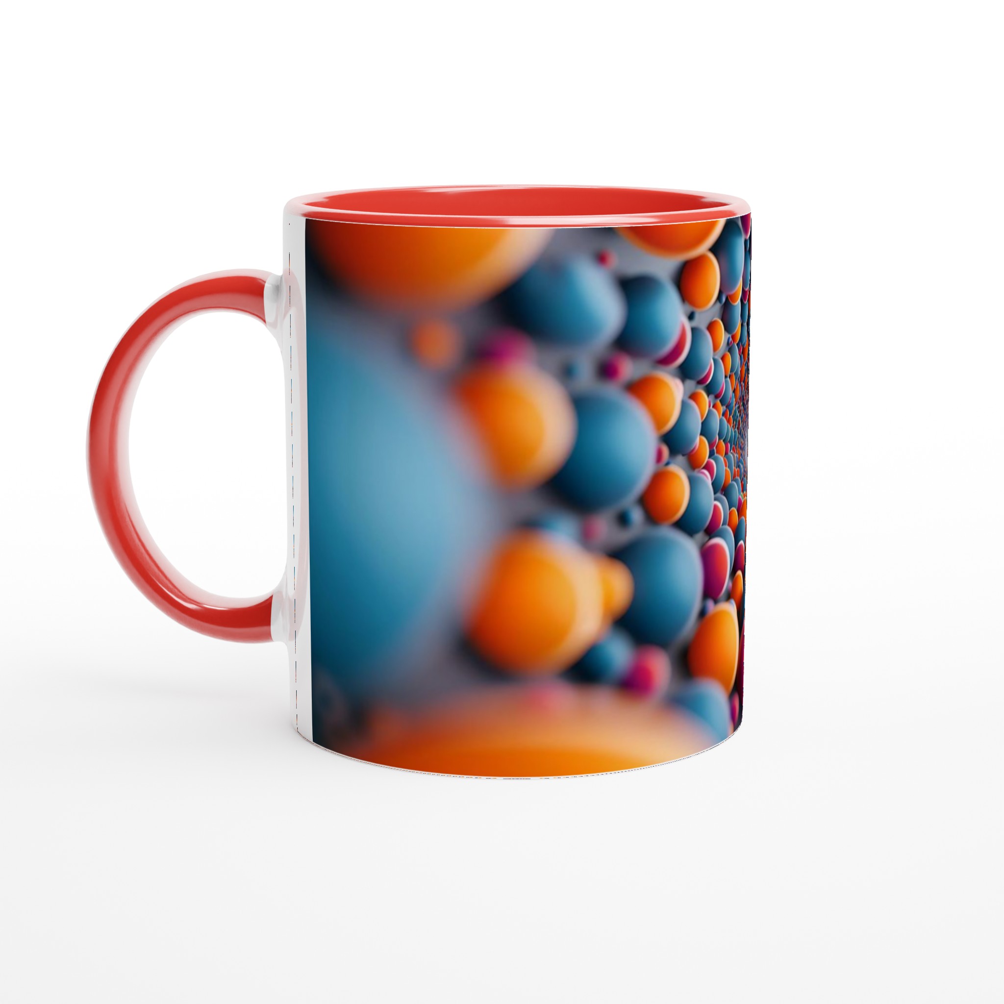 Abstrakt Bubbel Explosion Keramikmugg - 11oz, Välj din Favoritfärg! 5 4876af89-ddf3-4c01-9768-3a8dd60d5a42