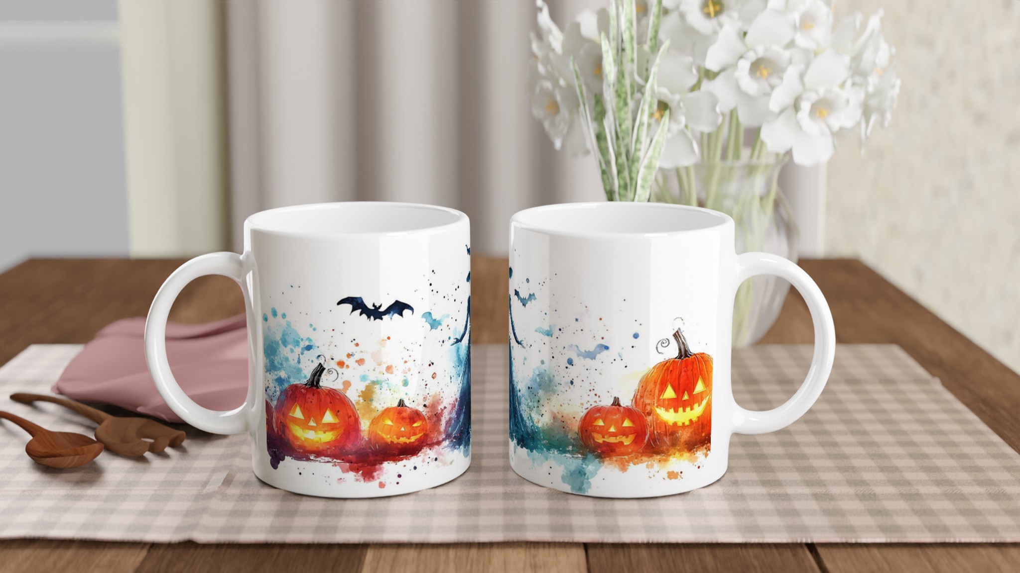 Spooky Witchy Watercolor Halloween Keramikmugg - 11oz i ditt färgval 10 48c65464-f5b8-49d6-9ad4-4102814308d7