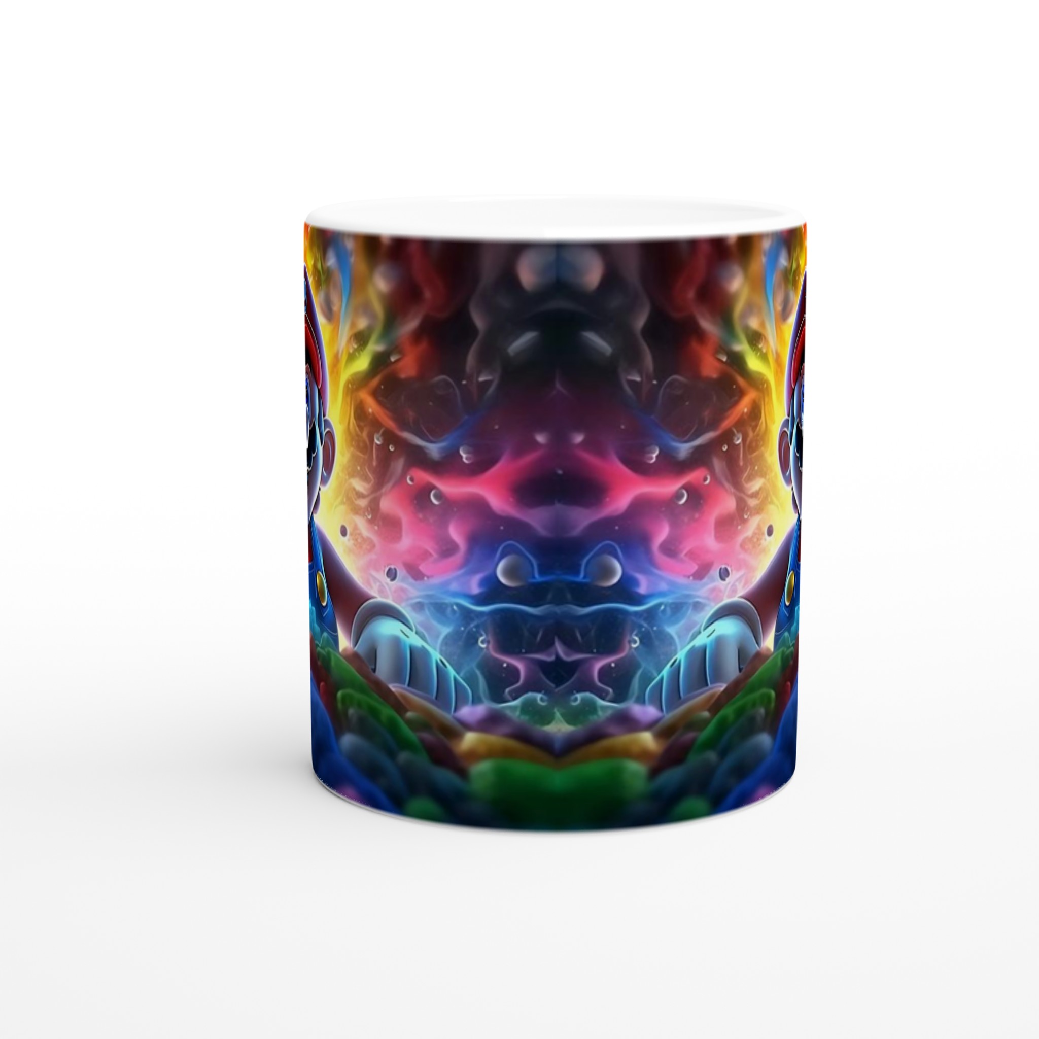 Vit 11oz keramisk mugg med färgstarkt spelande Mario-motiv – välj din keramikfärg för extra personlighet 8 48ebef9a-b1ce-4df8-a5df-fcba7eb91948