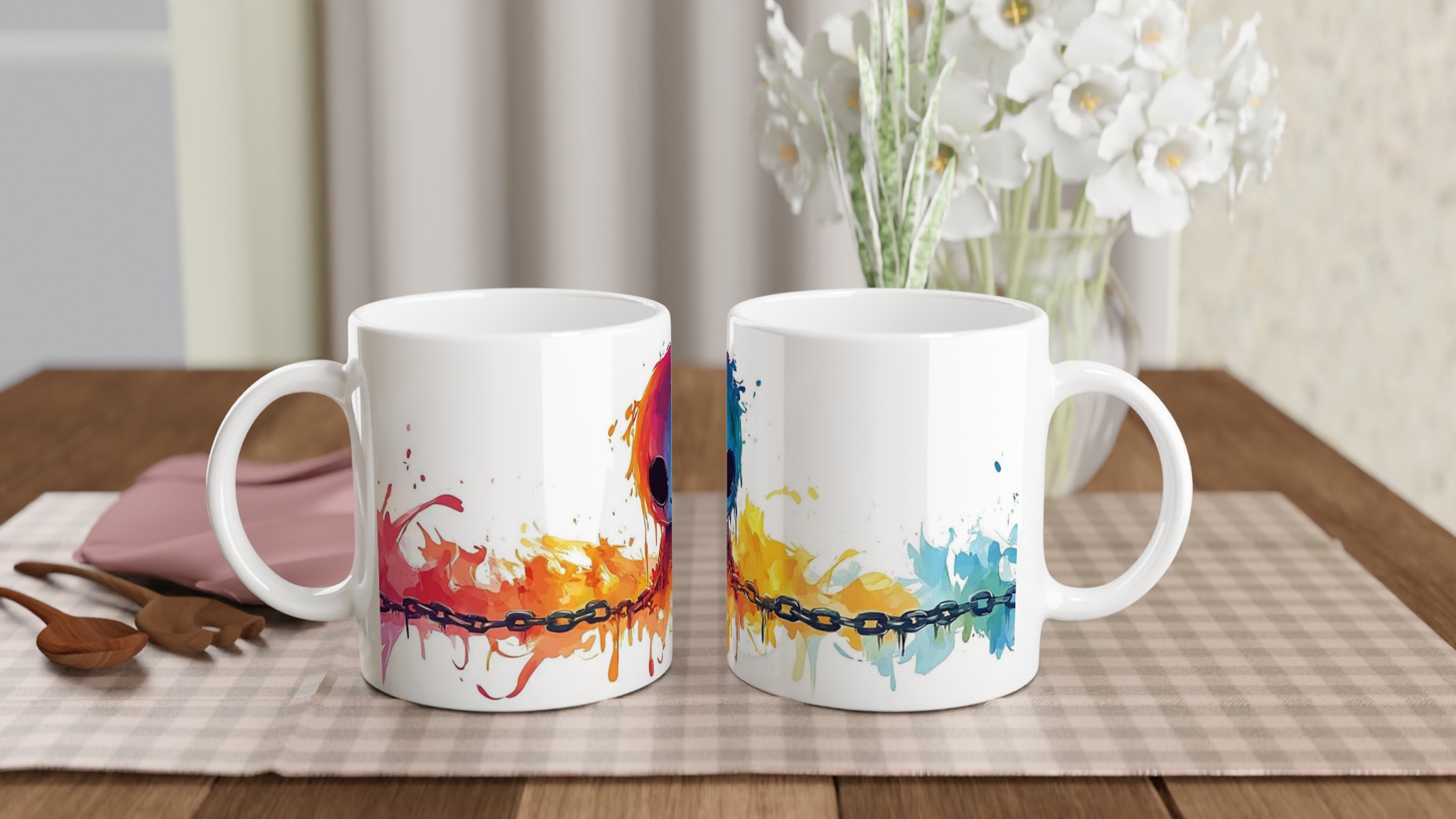 Färgsprakande Akvarell Alien Mugg – Uttryck Din Inre Varelse med En Palett av Sju Livfulla Färger! 10 49514585-c2d9-40bf-882f-4bf7e02f9cc4