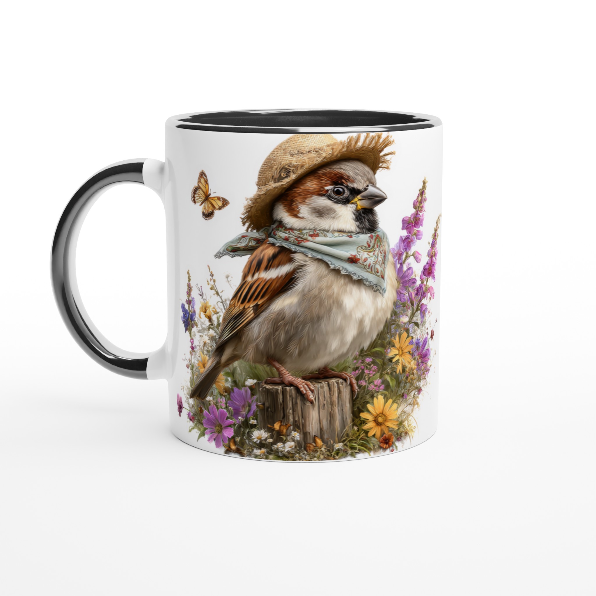 Charming Sparrow Ceramic Mug 11oz – Choose Your Color for a Delightful Daily Sip 4 49868c5a-f604-4406-ad2e-1860b5024bc6