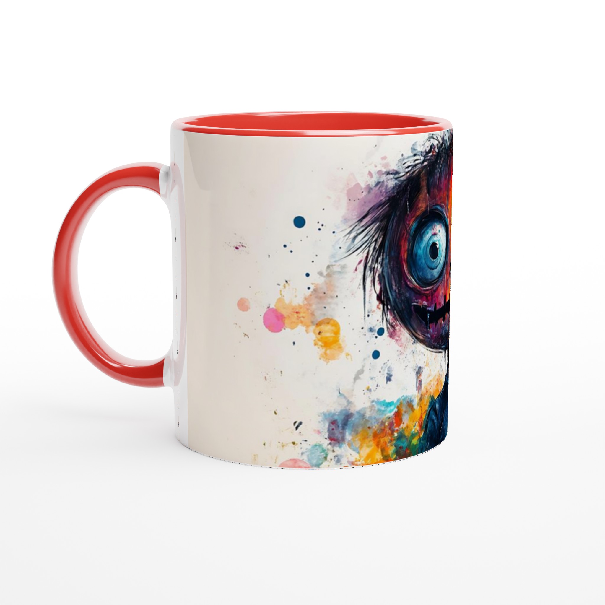 Färgsprakande Monster Keramikmugg - 11oz Kul Design i Flera Färger 5 4994357d-9889-4a72-9685-282ca084fb96