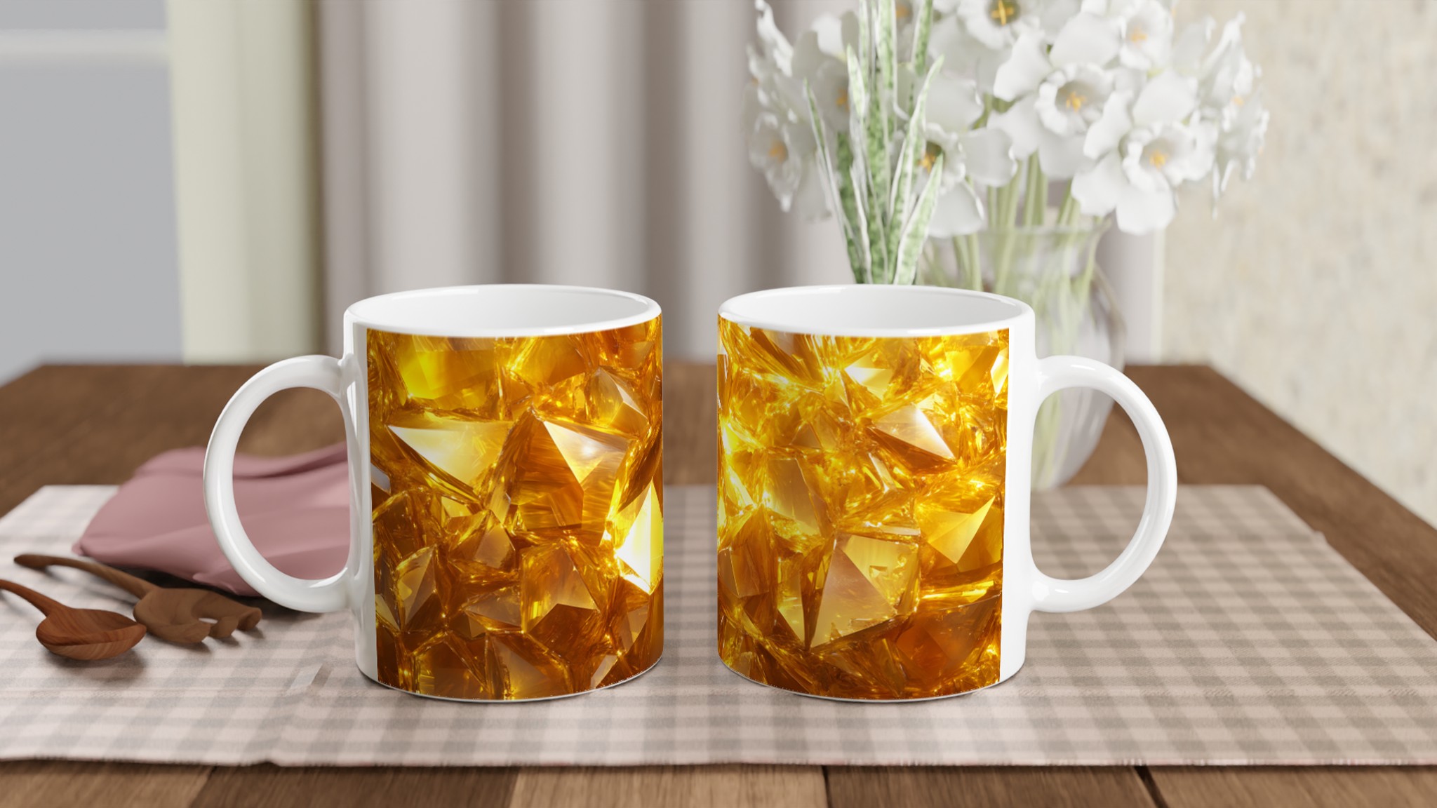 Guldgnistrande 11oz Keramikmugg – Din Kaffestund, Strålande i Valfri Färg! 11 49c0cecb-cce0-4d67-89fd-e2ef6b96b355