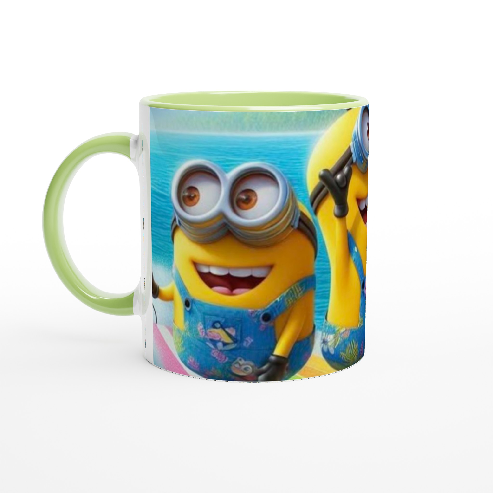 Vit 11oz Keramisk Mugg med Färgstarkt Roligt Motiv – Fånga Sommarens Glädje i Sju Livfulla Färger 7 49f35463-51d5-4d2d-8d2e-5fb1f507fb47