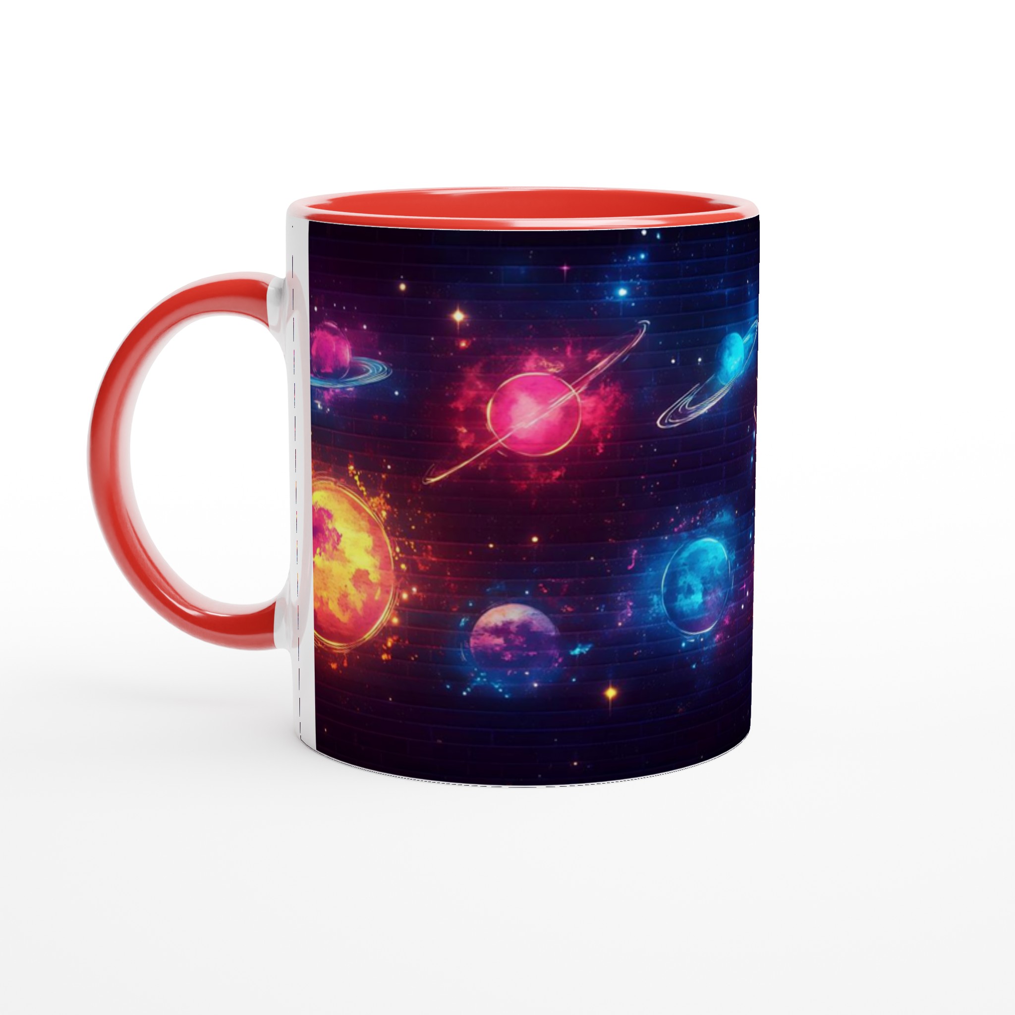 Neon Galaxy Keramisk Mugg - Rymdinspirerad Design i Klara Färger (11 oz) 5 4a190157-451f-422c-81b5-d33dd95bf31b