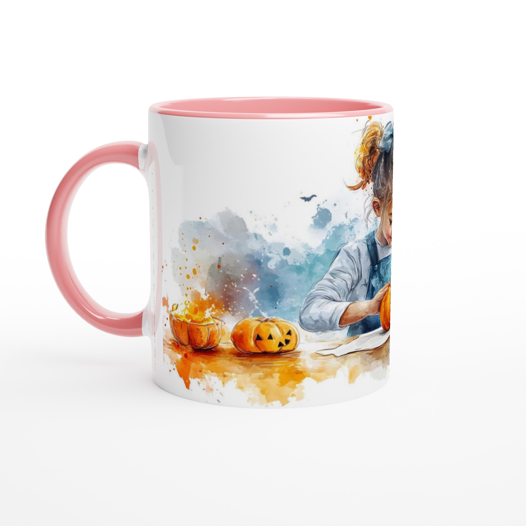 Magiska Halloween-minnen: Keramikmugg med vattenfärgstryck – Välj din färg! 6 4a3db6df-f617-4dfb-9c7d-215b0e75332b