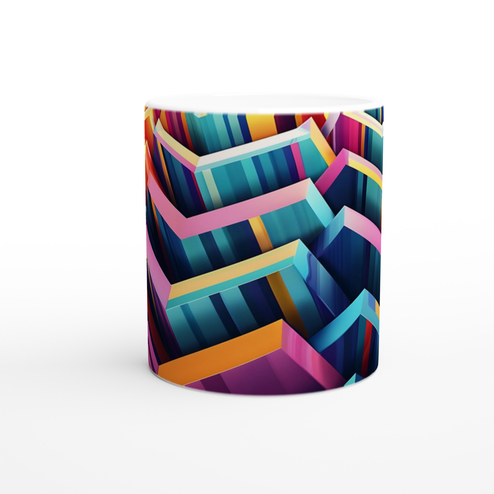 Abstrakt Chevron Mugg – Färgstark Keramik för Din Kaffestund i Valfri Färg! 8 4a63ebd0-0e21-48cc-a86e-9c71041ace7a