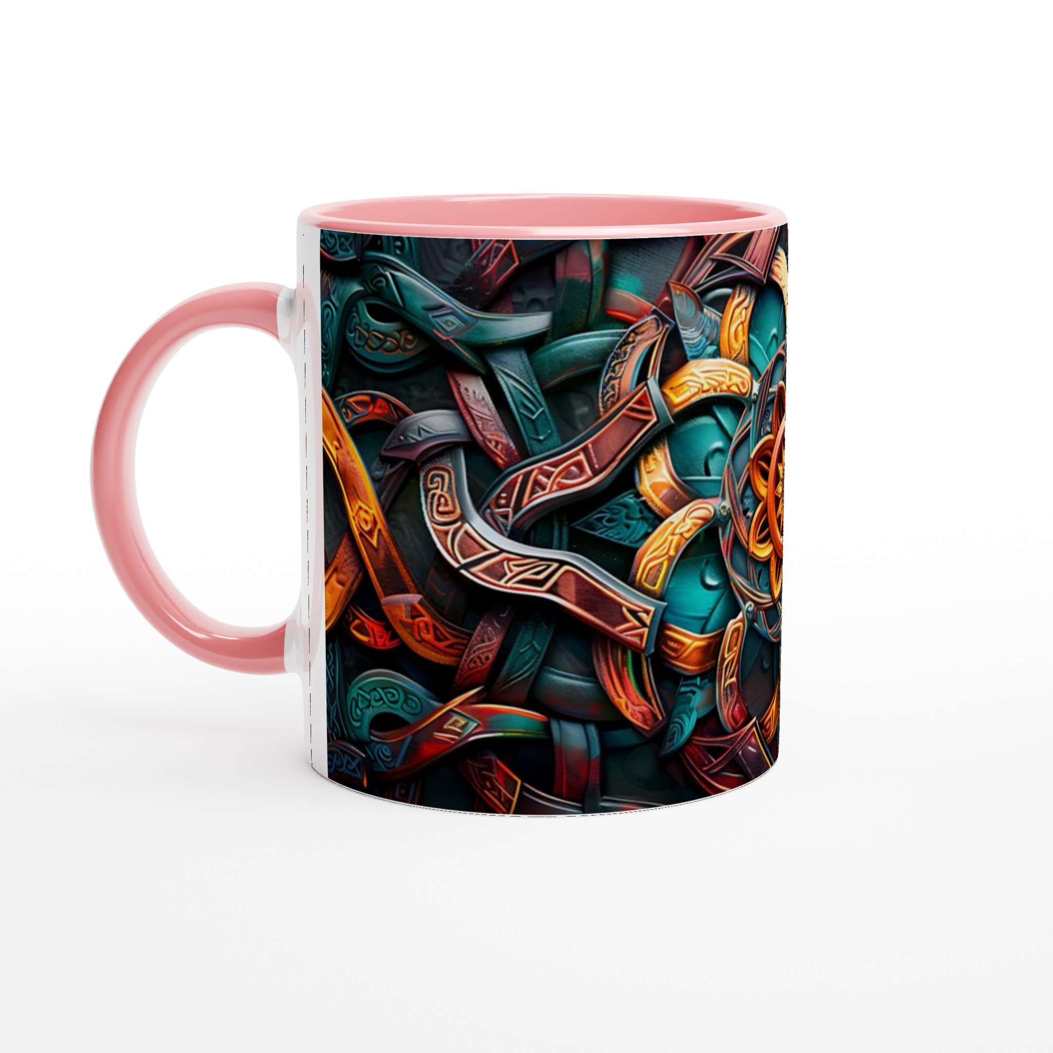Mytisk Keltisk Knutmugg – 11 oz Keramisk Kaffemugg i Valfri Färg 6 4acfdbe4-43a4-4d09-be58-0abf5982ae13