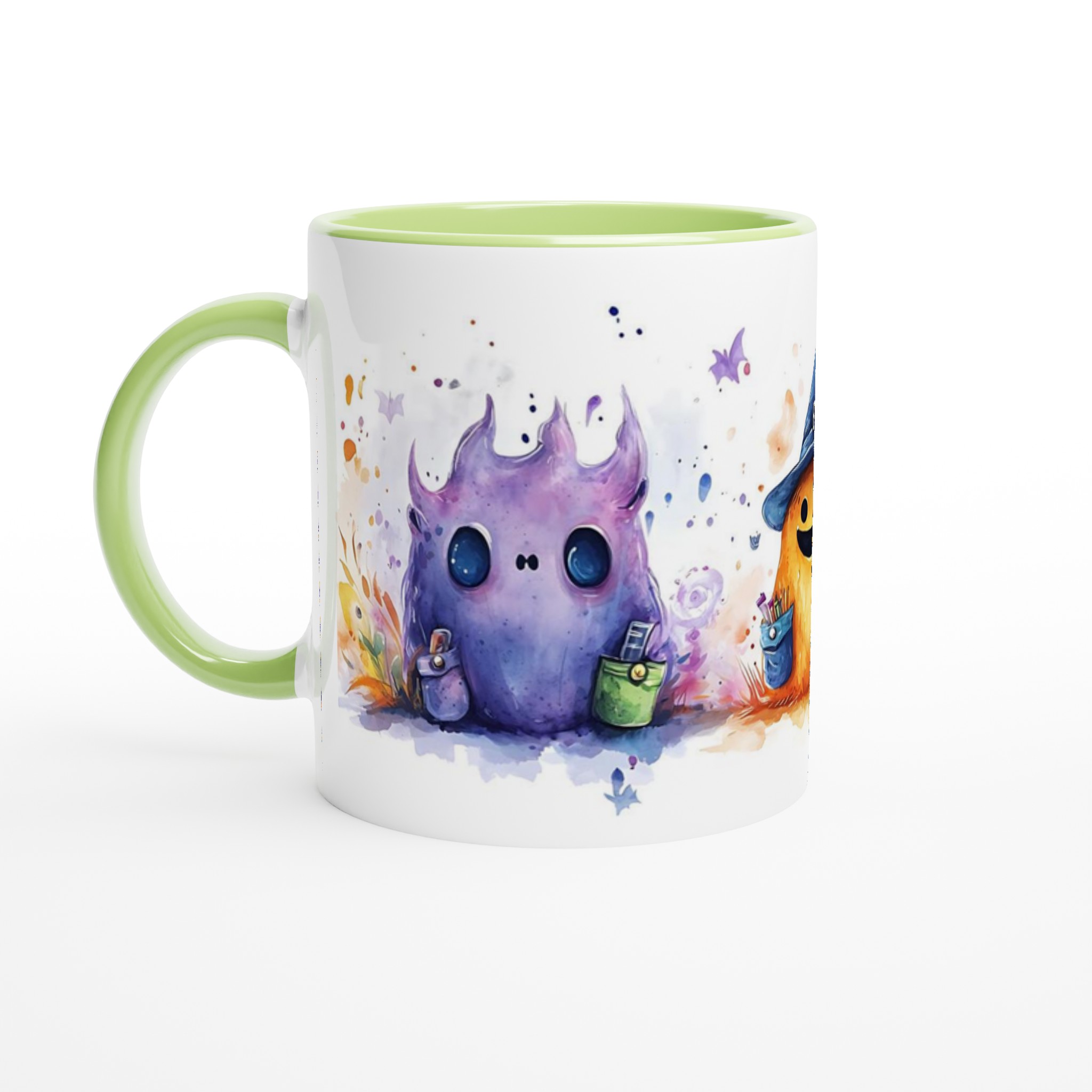 Förtrollande Söta Monster Mugg – Vit 11oz Keramisk Mugg för Kreativa Själar 7 4ae250b4-6a7f-460f-ba76-fc753998500e