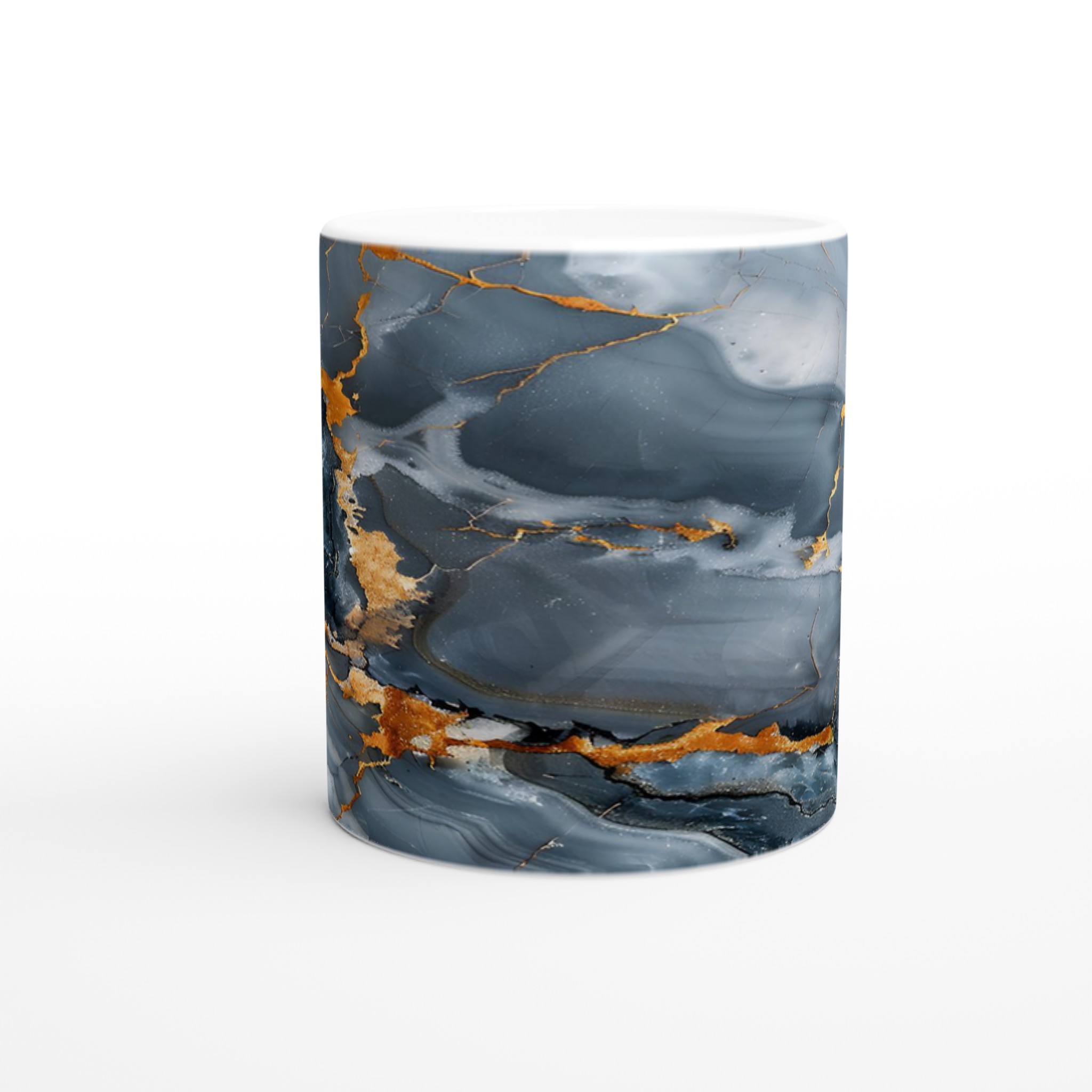 Lyxig Grå Onyx & Guldmarmor Keramikmugg – Elegant 11oz Kaffemugg 8 4b4396fa-9e39-4d0b-bf48-8ab0159e7884