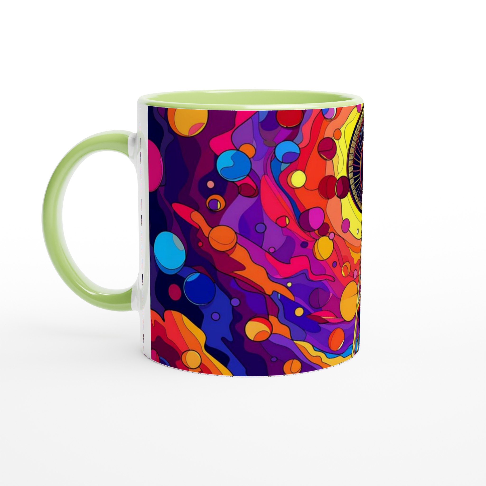 Kosmisk Seattle Space Needle Keramikmugg – Färgglad Abstrakt Konst för din Kaffestund 7 4b857e01-b6ac-4ebf-98c3-7831911a3ef5