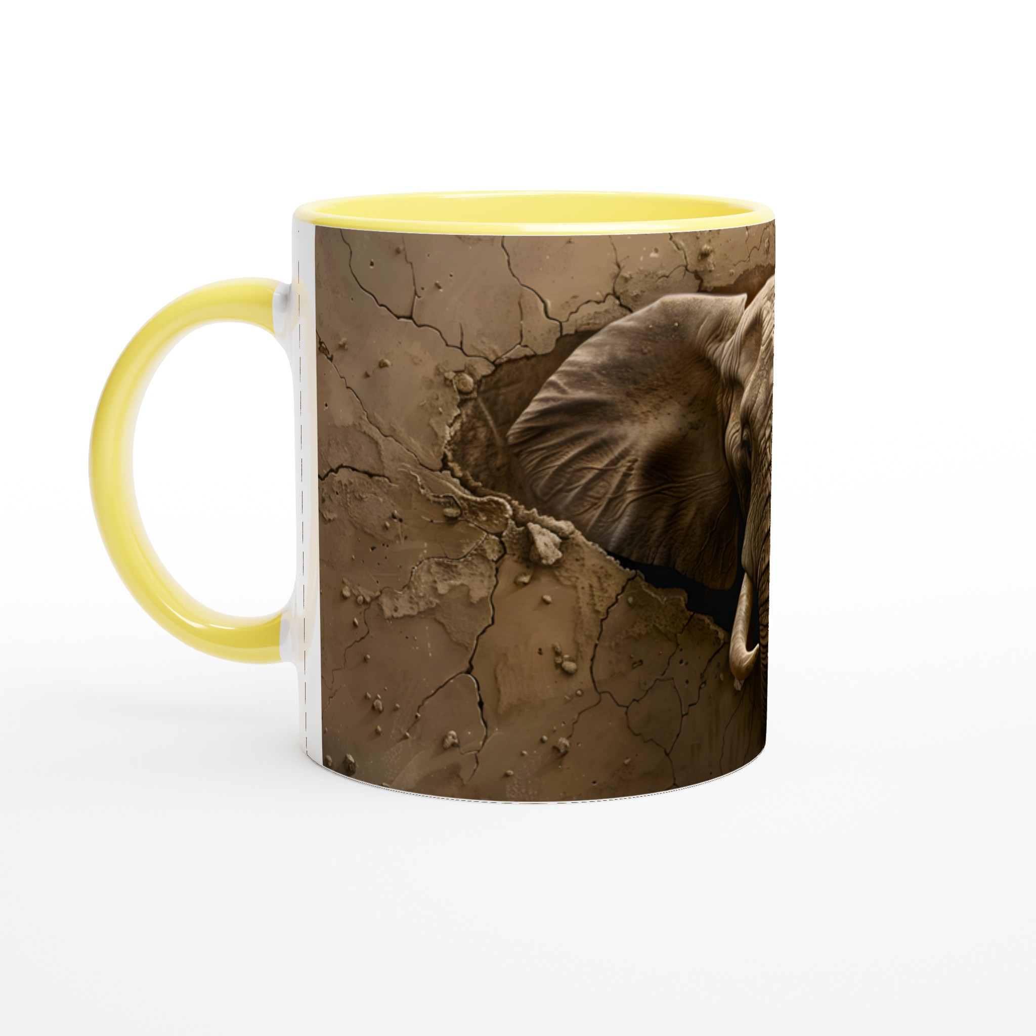 Majestätisk Elefant Mugg – En Unik 11oz Keramisk Mugg för Naturälskare 3 4b9d90a6-617b-41d0-8d74-704a6fd3a652