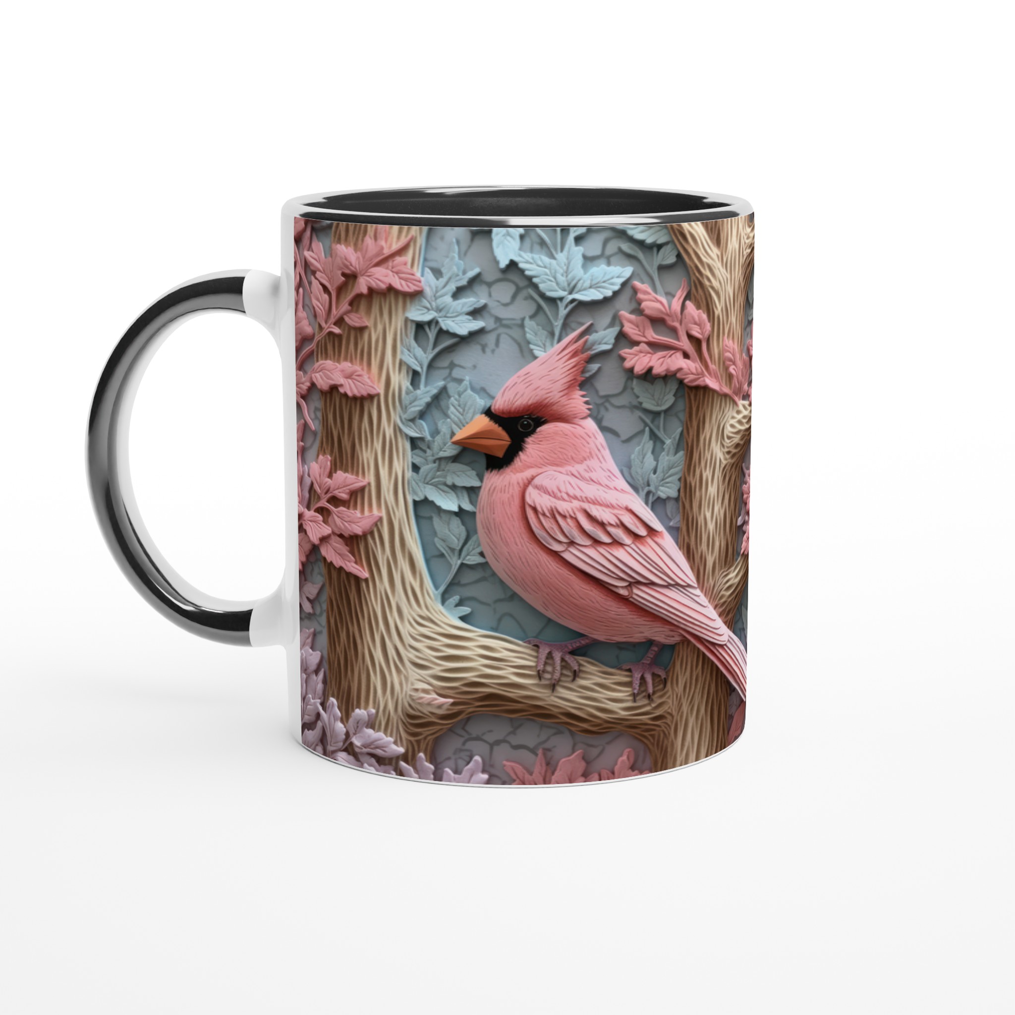Elegant 11oz Keramisk Mugg med Pastellfågelmotiv – Välj Din Färgblandning 4 4bf43270-d88f-4f60-a32e-7682ba3d147d
