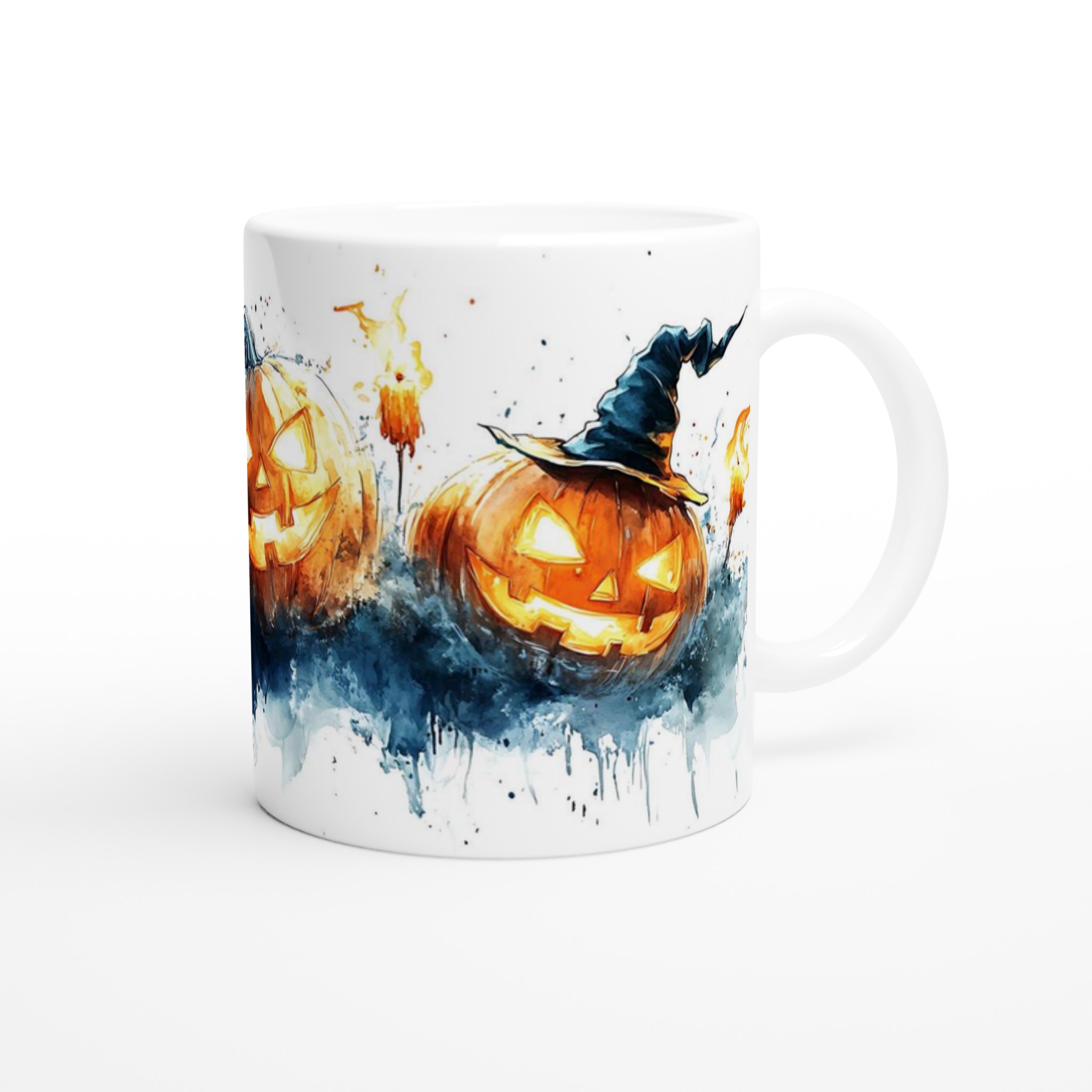 Spöklik Jack-o'-Lantern Keramikmugg – Perfekt för Halloween i ditt val av färg 9 4c172e13-2e9e-4cb3-b513-a568dfa6d3d9