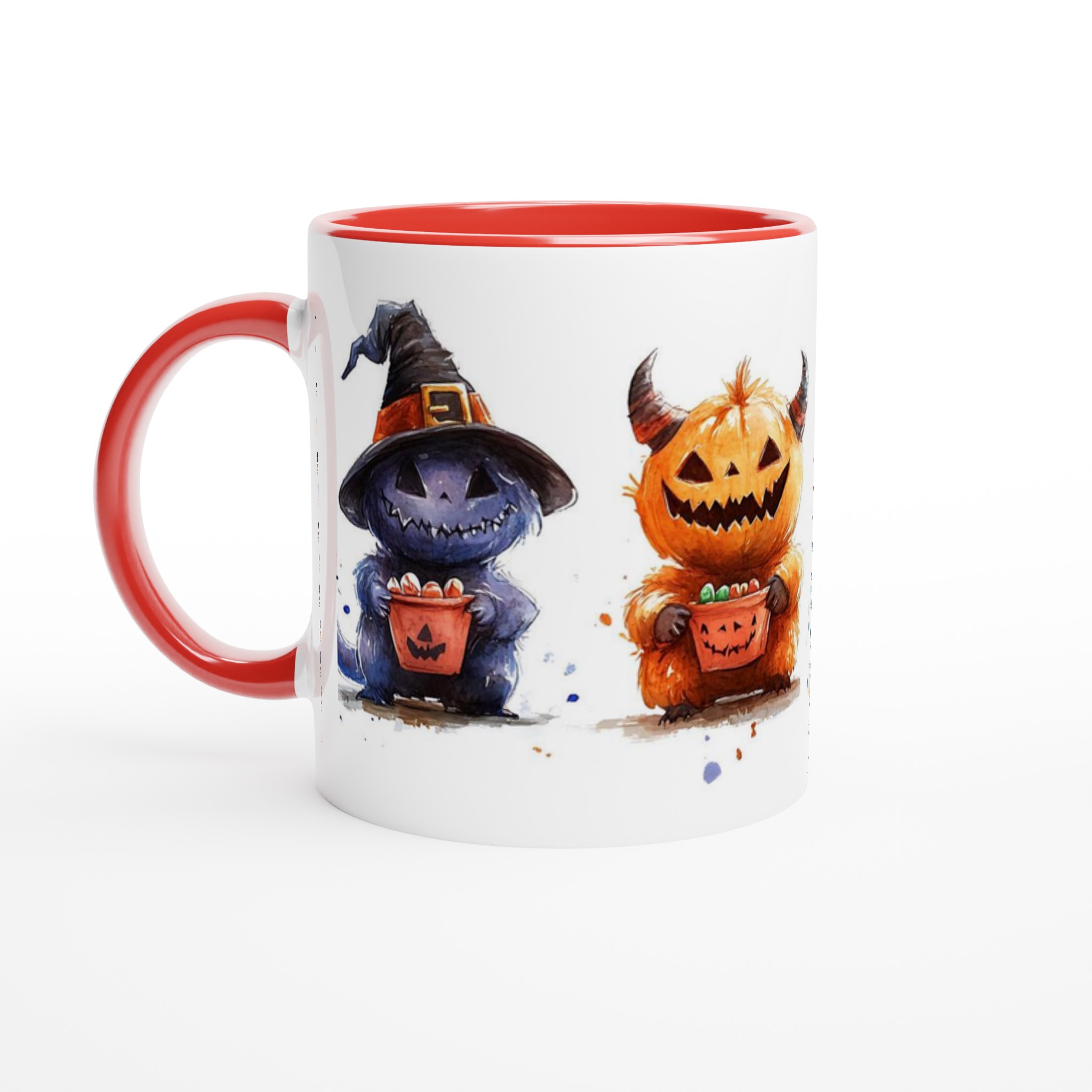 Bus eller godis! Mugg – Charmiga Halloween-monster i akvarell, din perfekta höstföljeslagare 5 4c338617-860f-4b4e-ac15-34a1711b7dc0