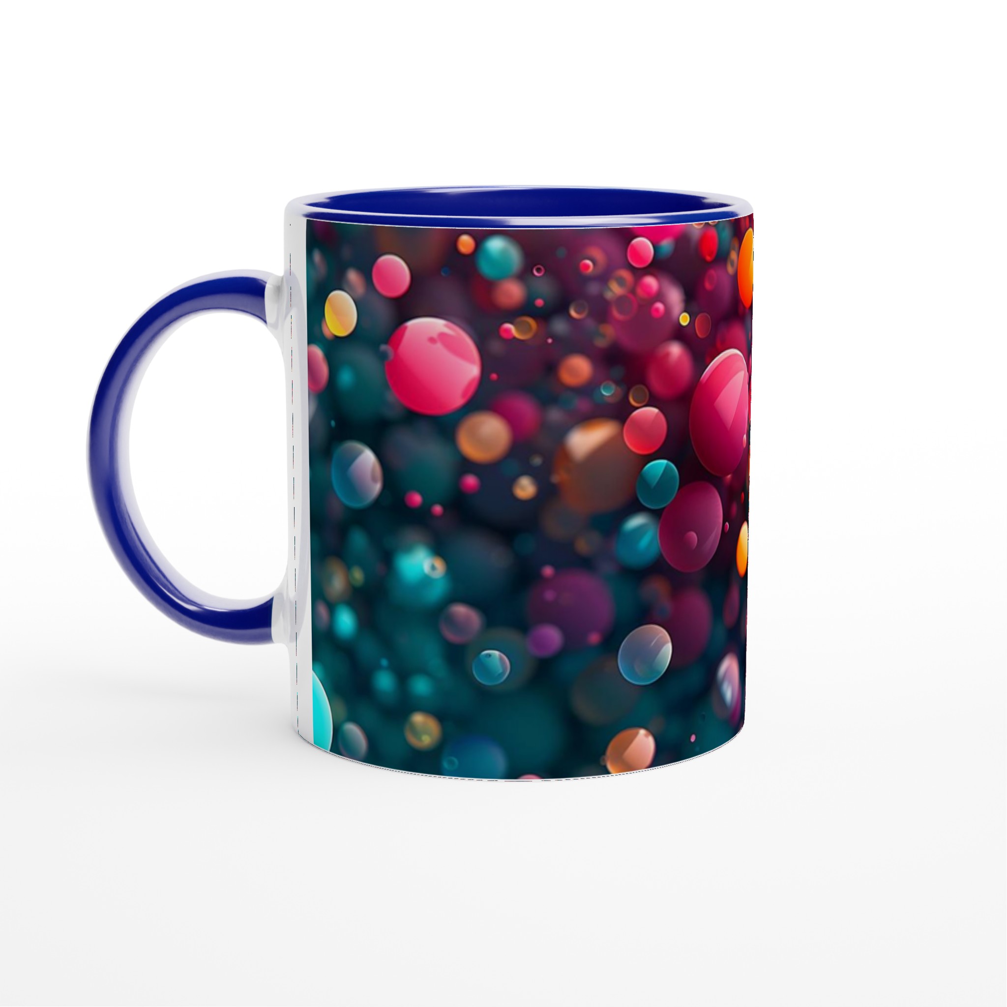 Bubblig Mugg med Klara Färger – 11oz Keramisk Kaffemugg i 7 Livfulla Nyanser 2 4c89ce45-2e7a-4296-ba9e-03f09486bbc4