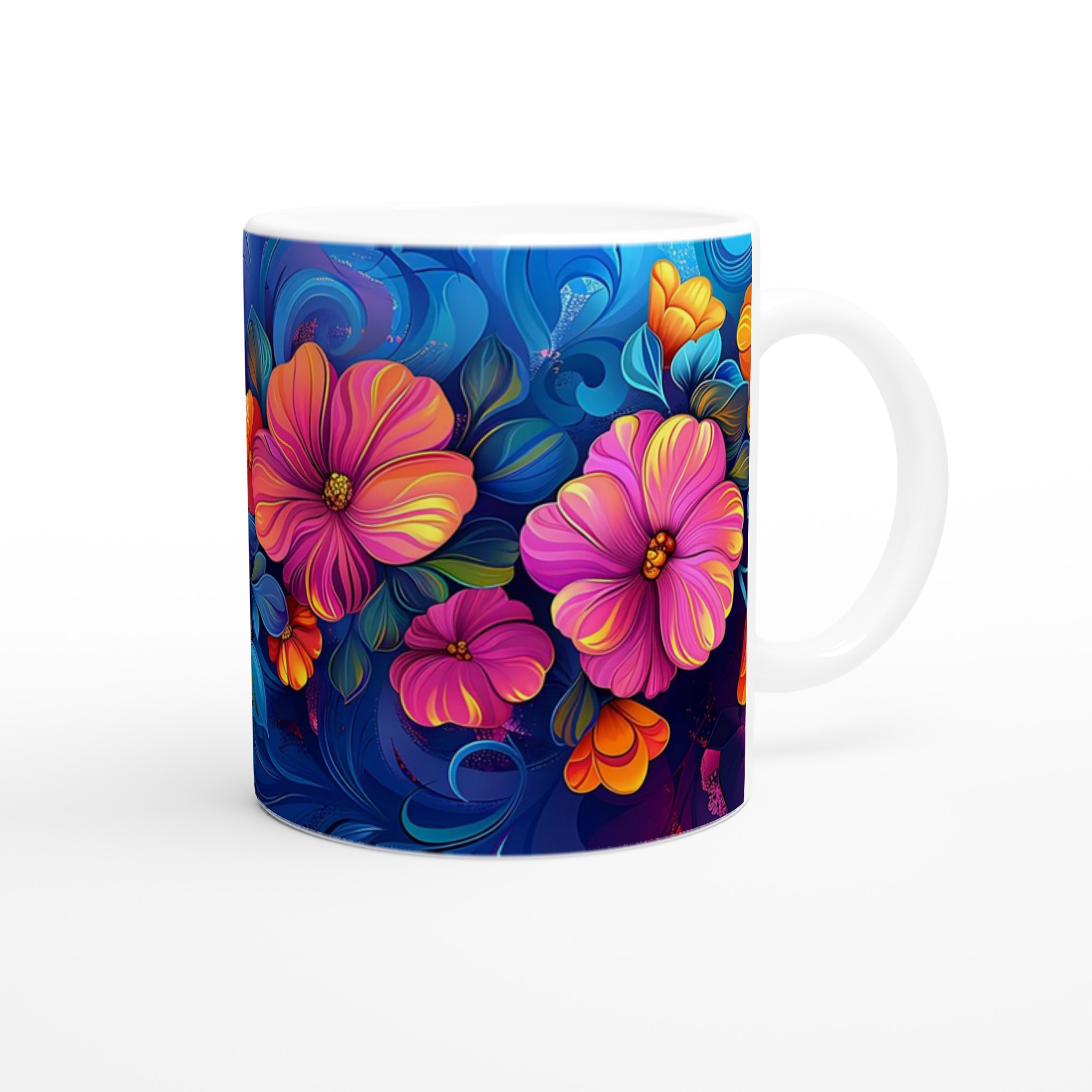 Mugg med Levande Blomsterprakt – Välj din Färg för en Konstnärlig Kaffestund 9 4ca8d0ff-3b12-4cbf-9cff-7ce347e3ad2b