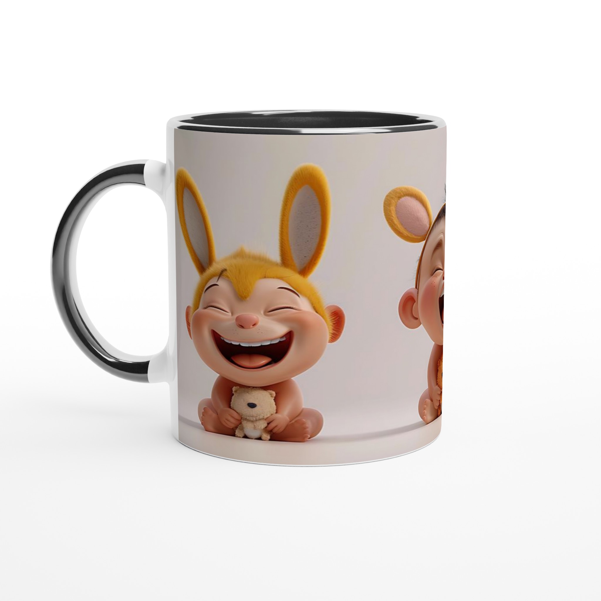 Skrattande Baby Bunny Mugg – Charmig Keramikmugg för Glädjefyllda Stunder, Finns i Sju Lekfulla Färger 4 4cdb9263-a404-4f39-bf01-8f62353ee150