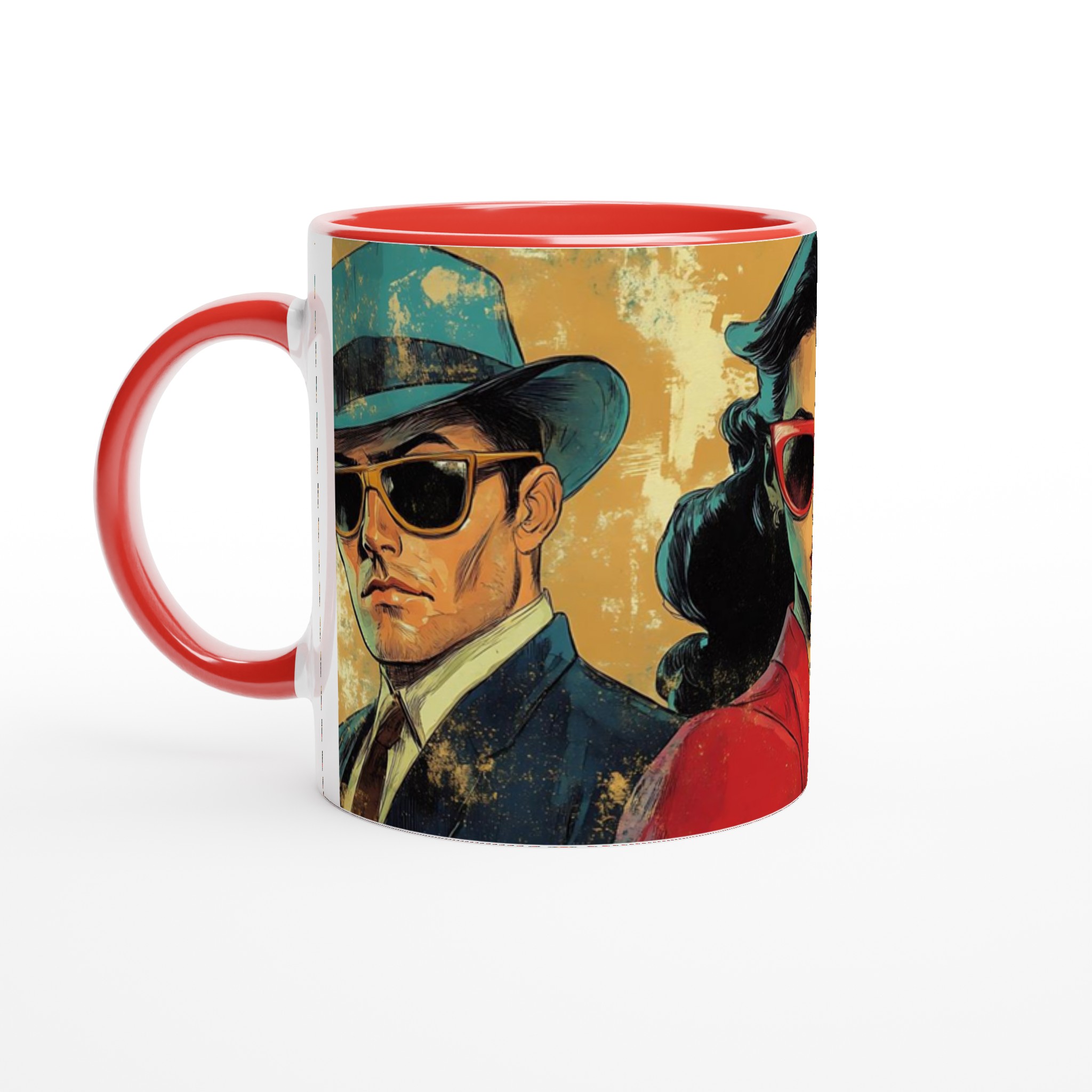 Retro Pulp Noir Keramisk Mugg - Välj din färg! 5 4d095c2c-43e4-4824-a175-3dea7925596a