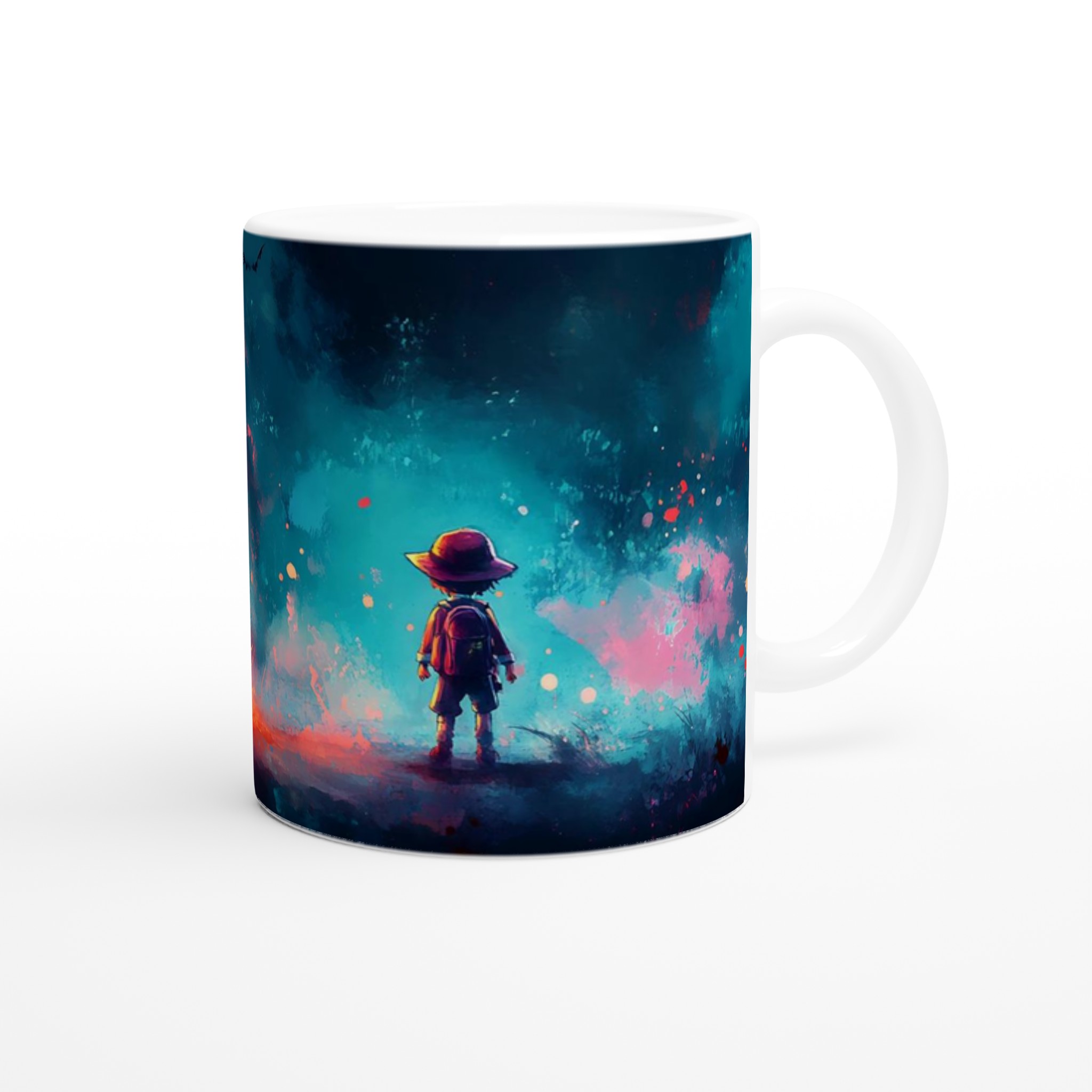 Mystisk Halloween Keramikmugg - 11oz, Välj mellan 7 levande färger för din unika stil! 9 4d15539e-c328-405e-97c1-07af7440bd3a
