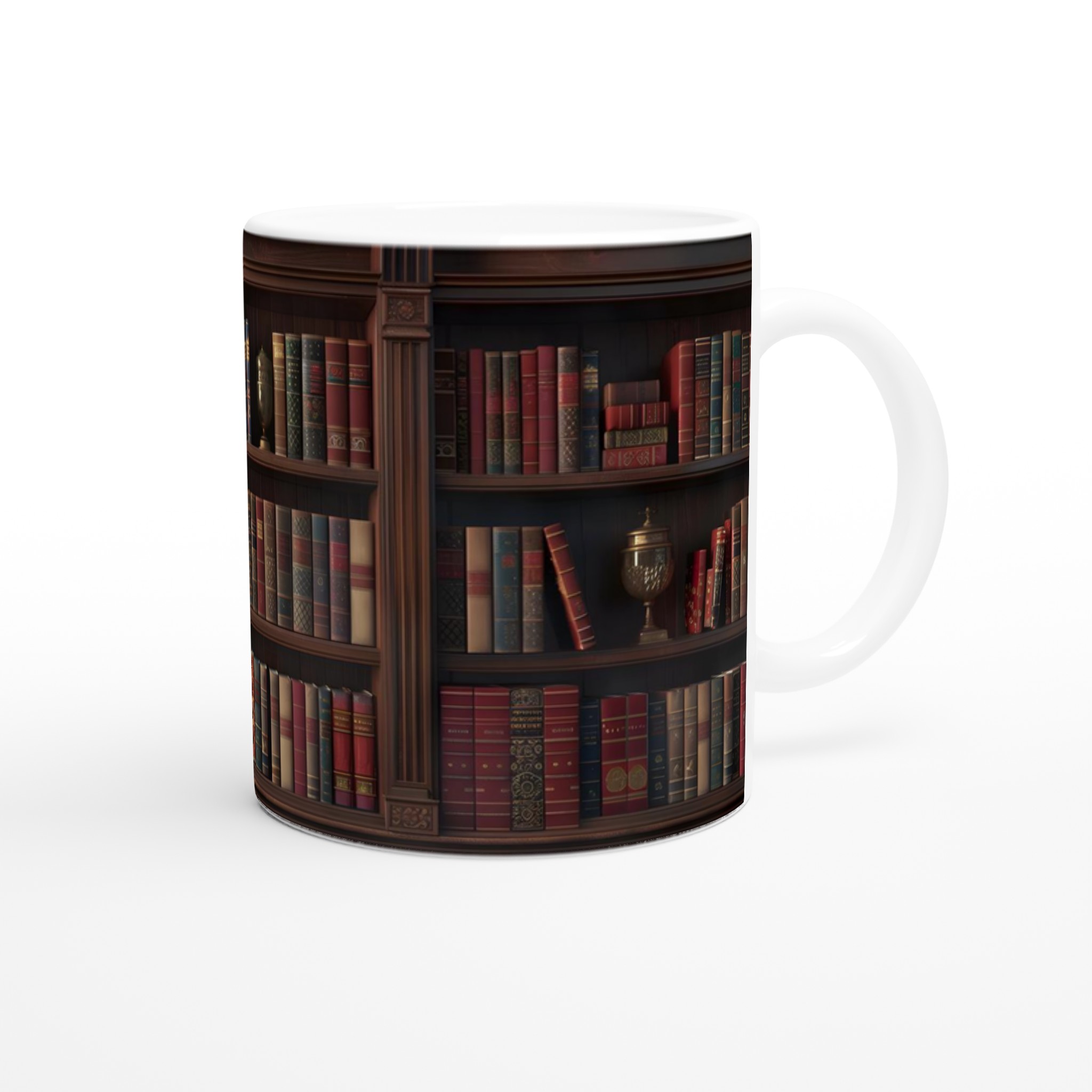 Biblioteksnostalgi – Klassisk Keramisk Mugg för Bokälskaren, Välj bland Flera Färger 9 4e0c5d95-c6a9-4431-ab24-d3a7d54bc16c