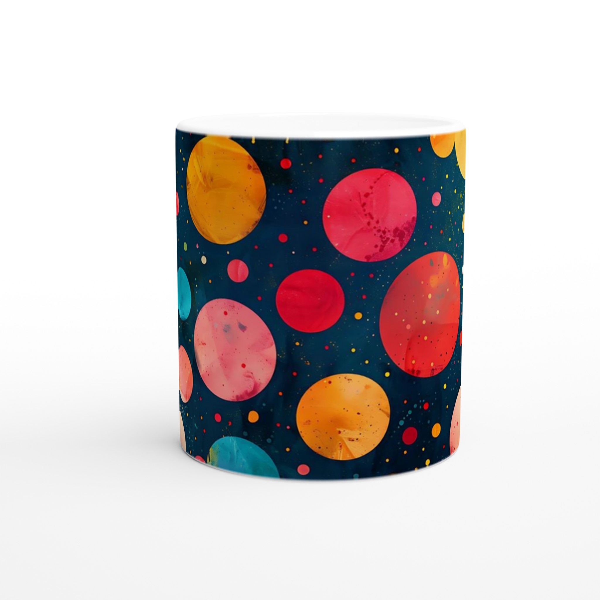 Kosmisk Färgexplosion Mugg – 11oz Keramisk Kaffekopp i sju livfulla nyanser 8 4e3928a6-d972-4ba8-b82d-f41e729d5460