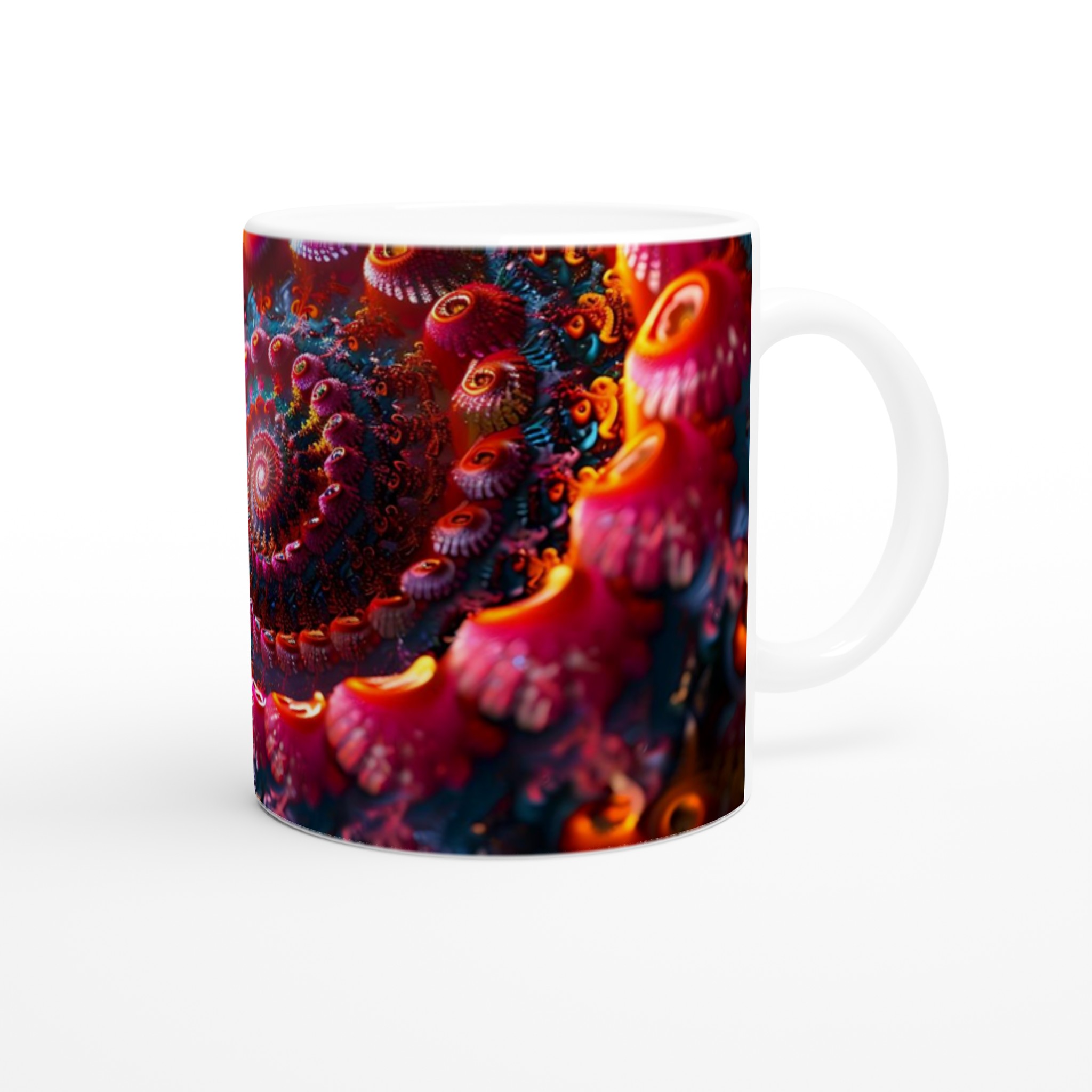 Abstrakt Fraktal Konst Mugg – Levande Kaffemugg i 7 Färger 9 4e611be9-5e7c-4571-8a7e-6ea91e824630