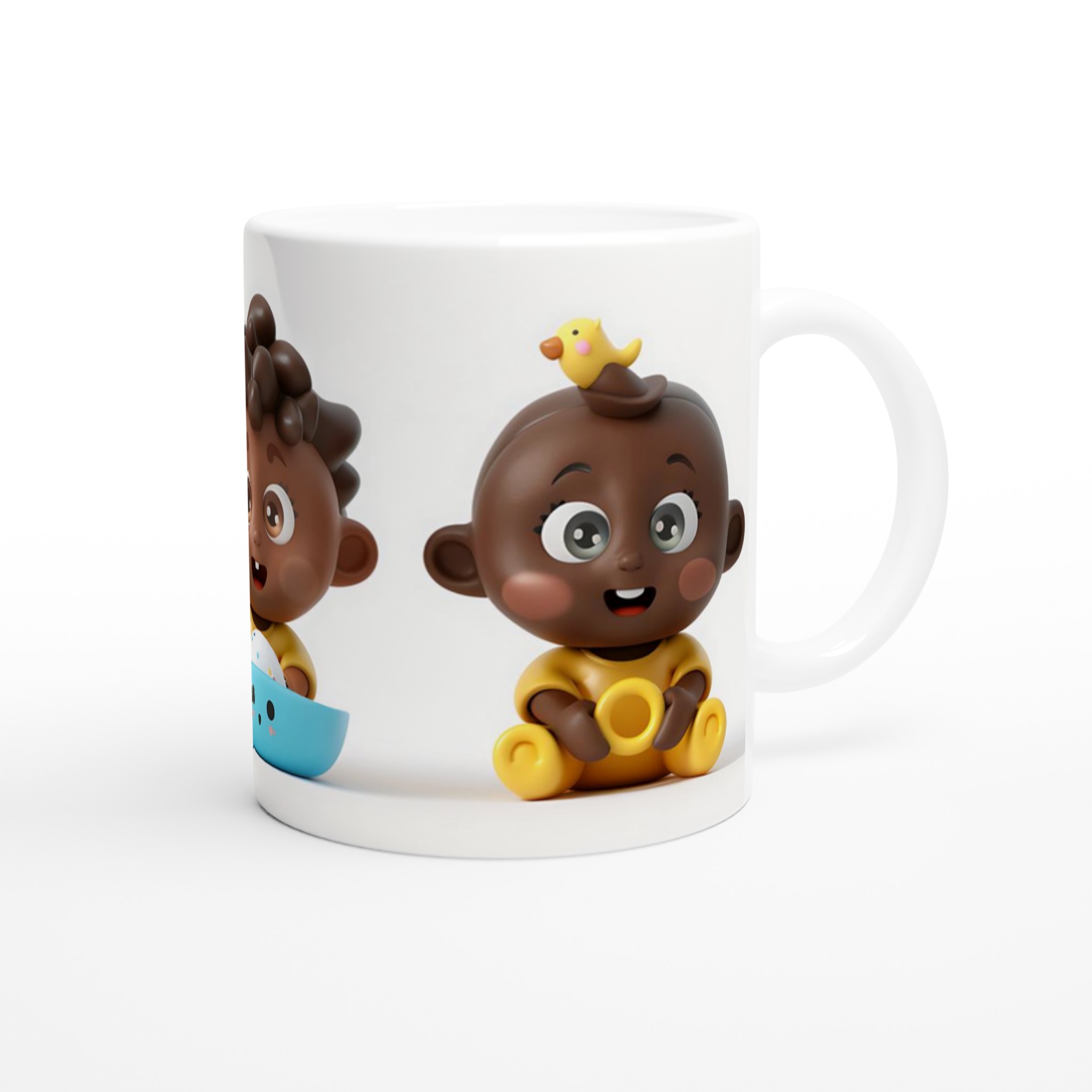 Söta Babyvänner 11oz Keramikmugg – En Charmig Gåva i Valfri Färg! 9 4e9c7435-a72a-442f-9dee-700671bb4eb8