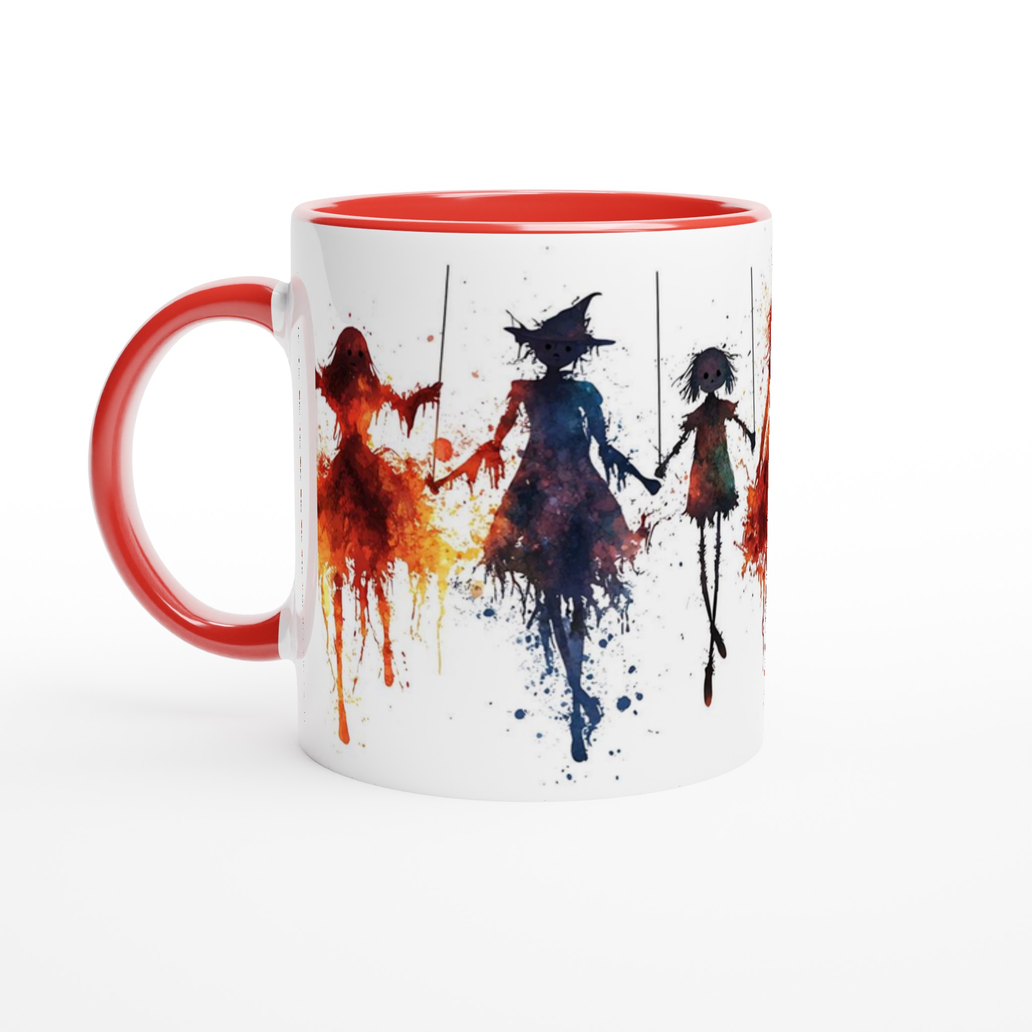 Mysterium Dockor Akvarellmugg – Konstnärlig Keramik för Din Födelsedag, Spooky Halloween eller Present 5 4ea02c47-a25d-4b7a-b007-8e35cf4be068