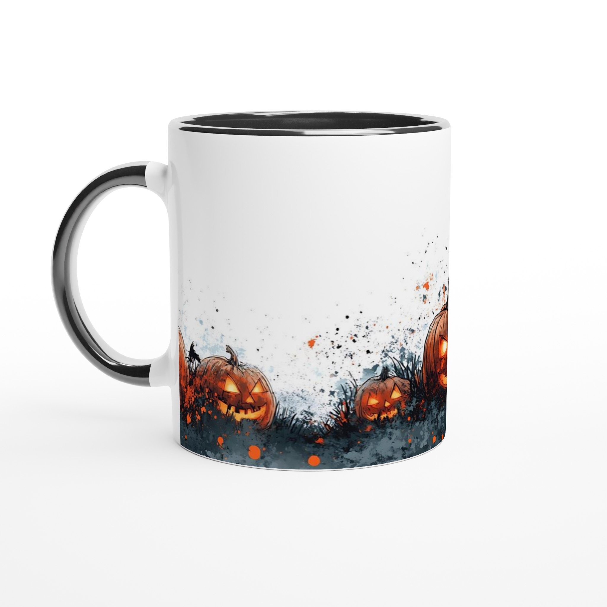 Läskig Halloween Jack-o'-Lantern Mugg - 11oz Keramikmugg för Kusliga Stunder 4 4ed62e0b-123b-408e-bb78-684d3c43f392