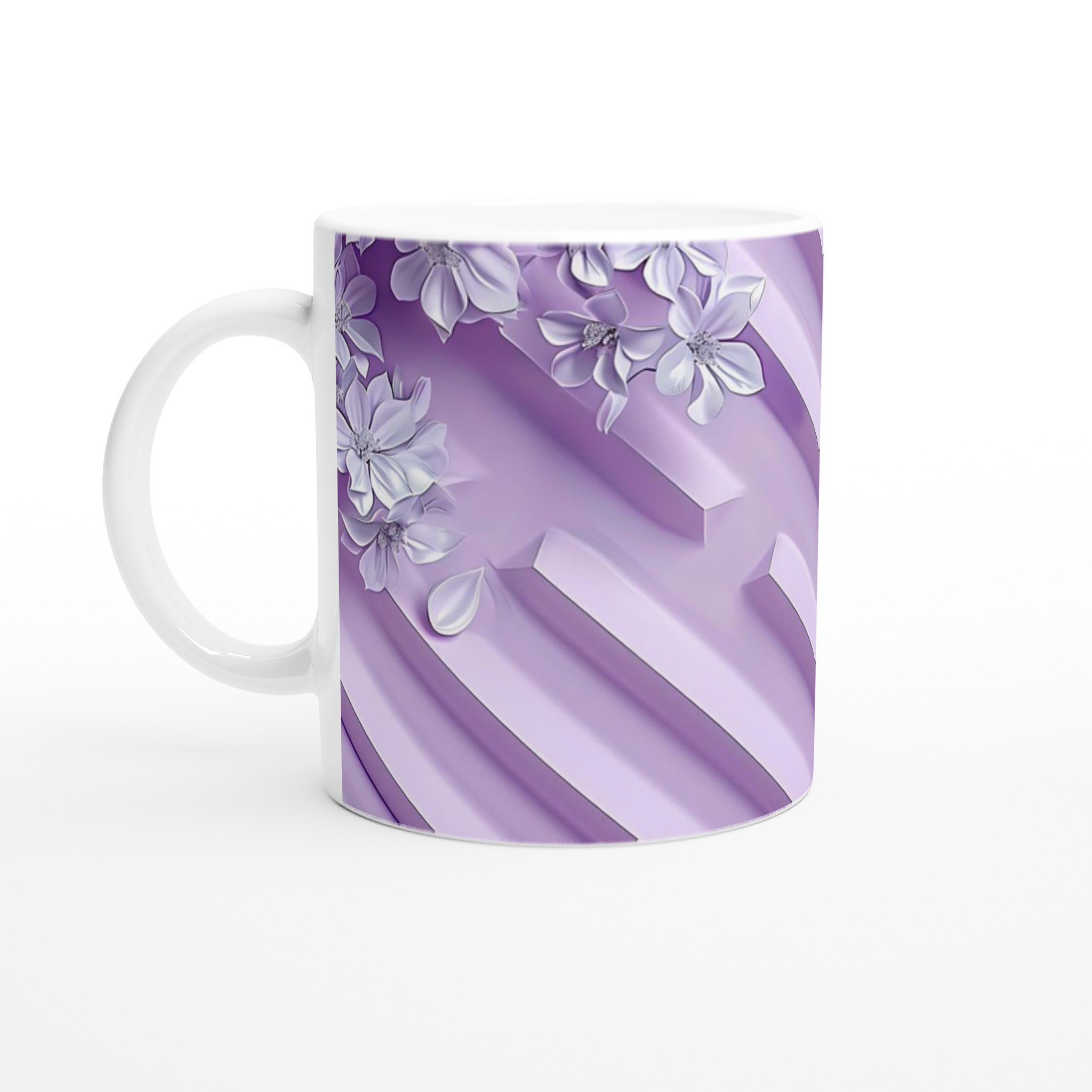 Lilablommande 11oz Keramisk Mugg - Välj din perfekta nyans! 1 4ed74e3c-dc04-4271-beeb-8c6b9b480f78