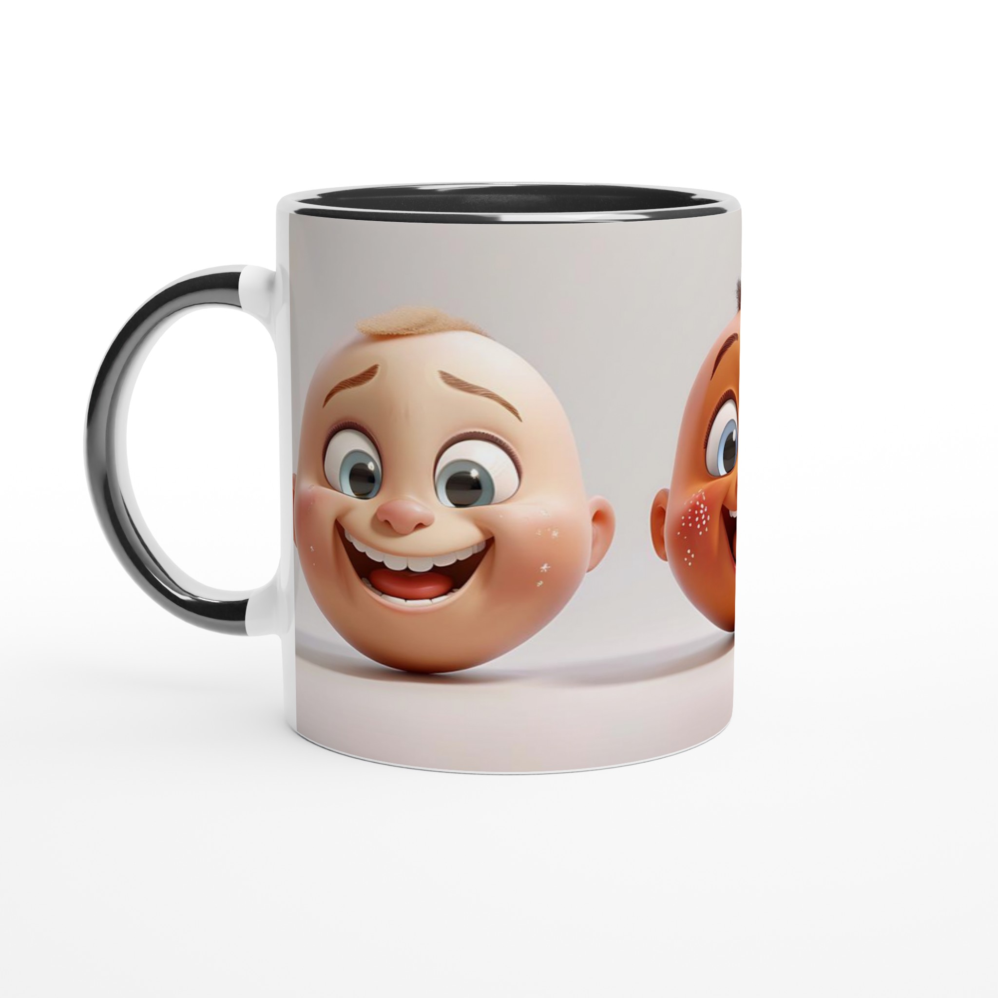 Glad Baby Ansikte Mugg – Personlig Keramisk Mugg i Valfri Färg, 11 oz 4 4f032466-ded1-4d1d-a0f2-5ba1a403395d