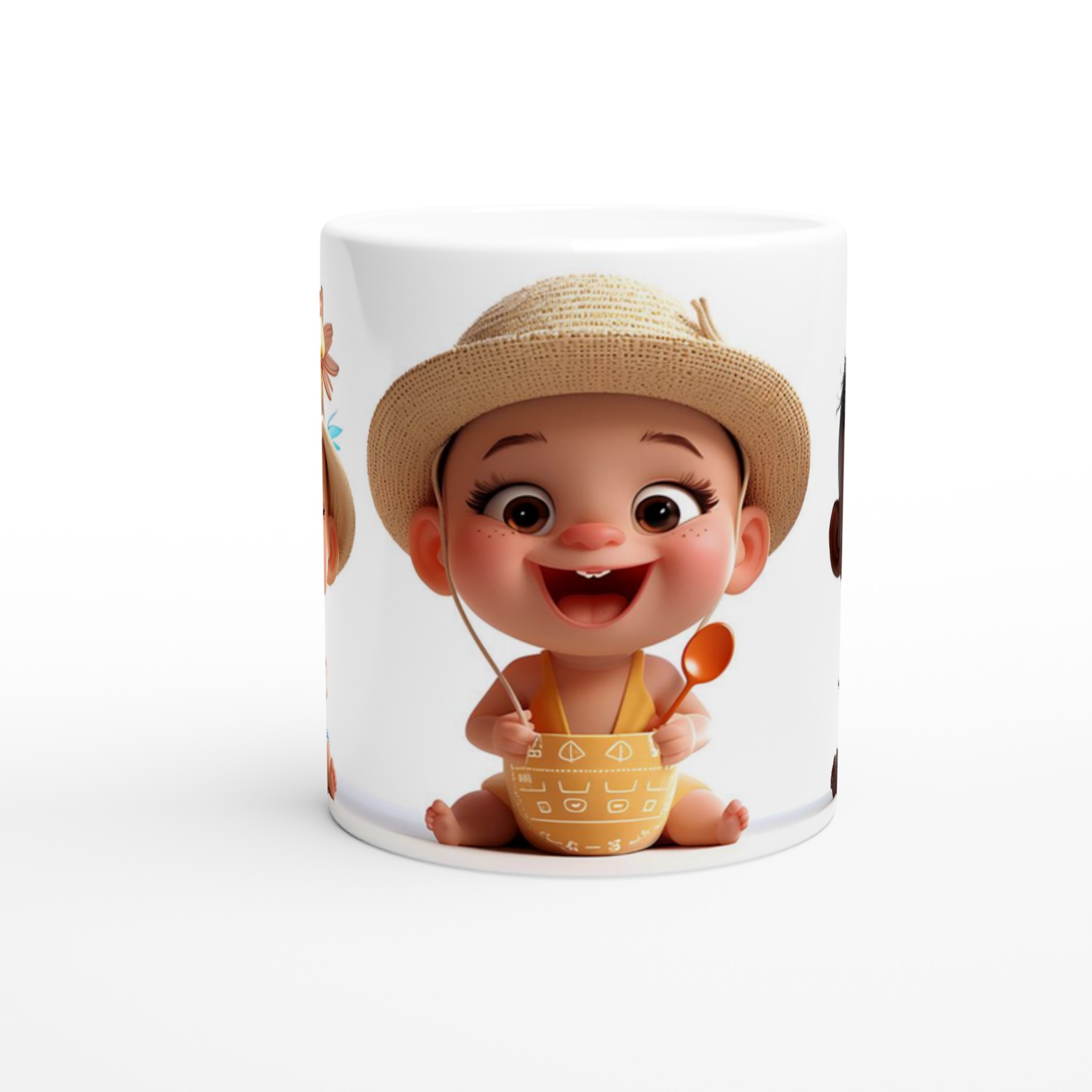 Söta "Små Sommarbarn" Mugg – 11oz Keramikmugg för Glädjefyllda Stunder 8 4f82cbe0-282a-42ed-ac64-2a18786c3964