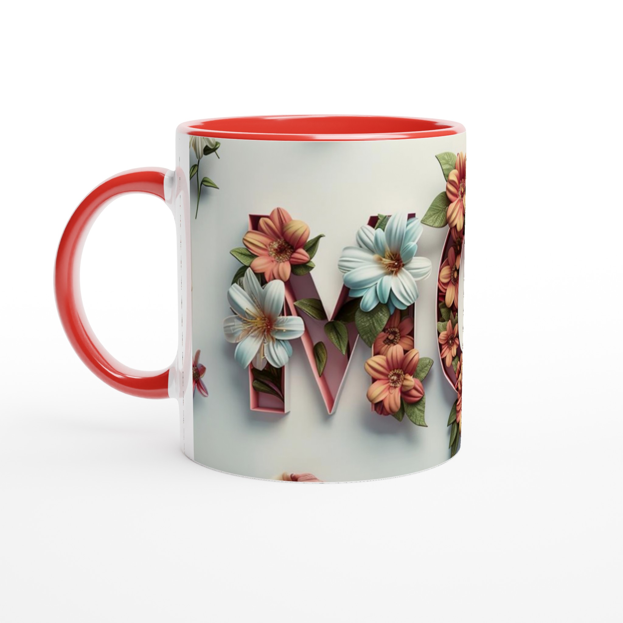 Vit 11oz keramisk mugg med blomstrande motiv – välj din perfekta färg 5 4fa2f3c8-ba59-4c6d-abbf-bee95e1219ba