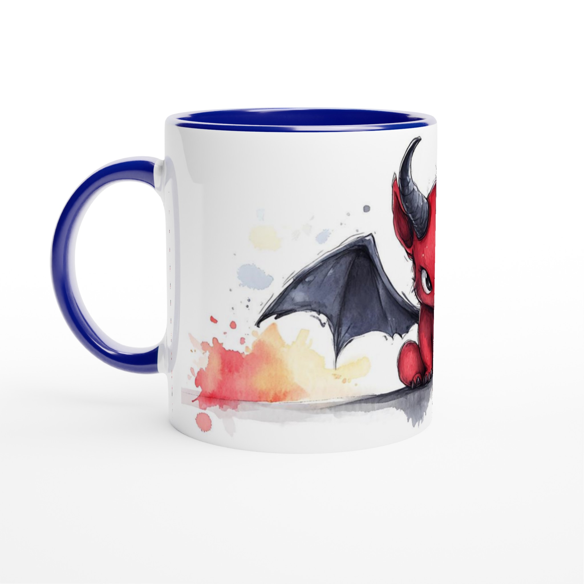 Chibi Djävul Keramikmugg - Söt & Rebellisk Kaffekopp i Valfri Färg, 11oz 2 4ffa12ec-15d9-4674-82fd-3c78cadca0b3