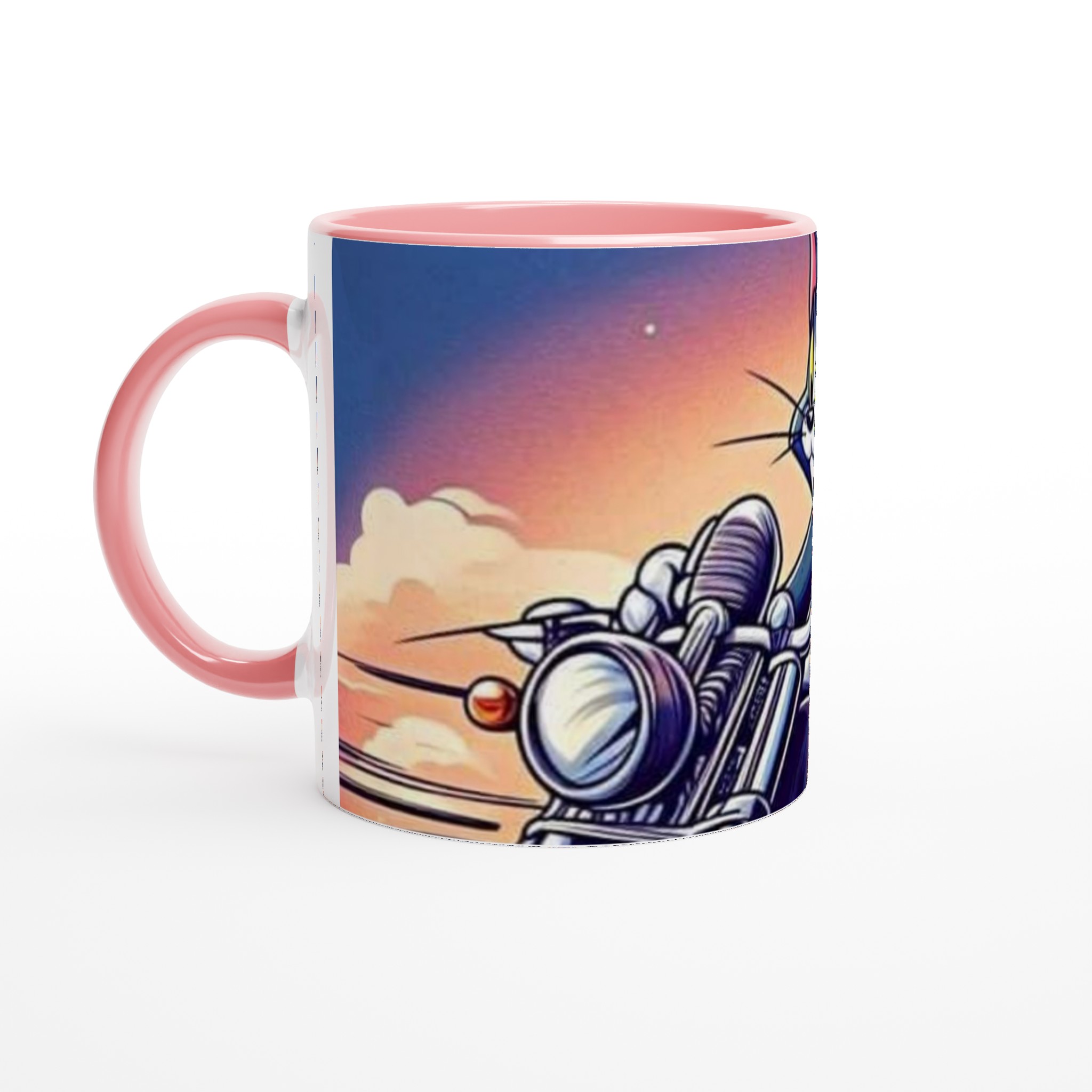 Vit 11oz keramisk mugg med Tom och Jerry – klassisk tecknad design i din favoritfärg 6 502e604d-2d5f-4751-9cd8-07fc5a03baee