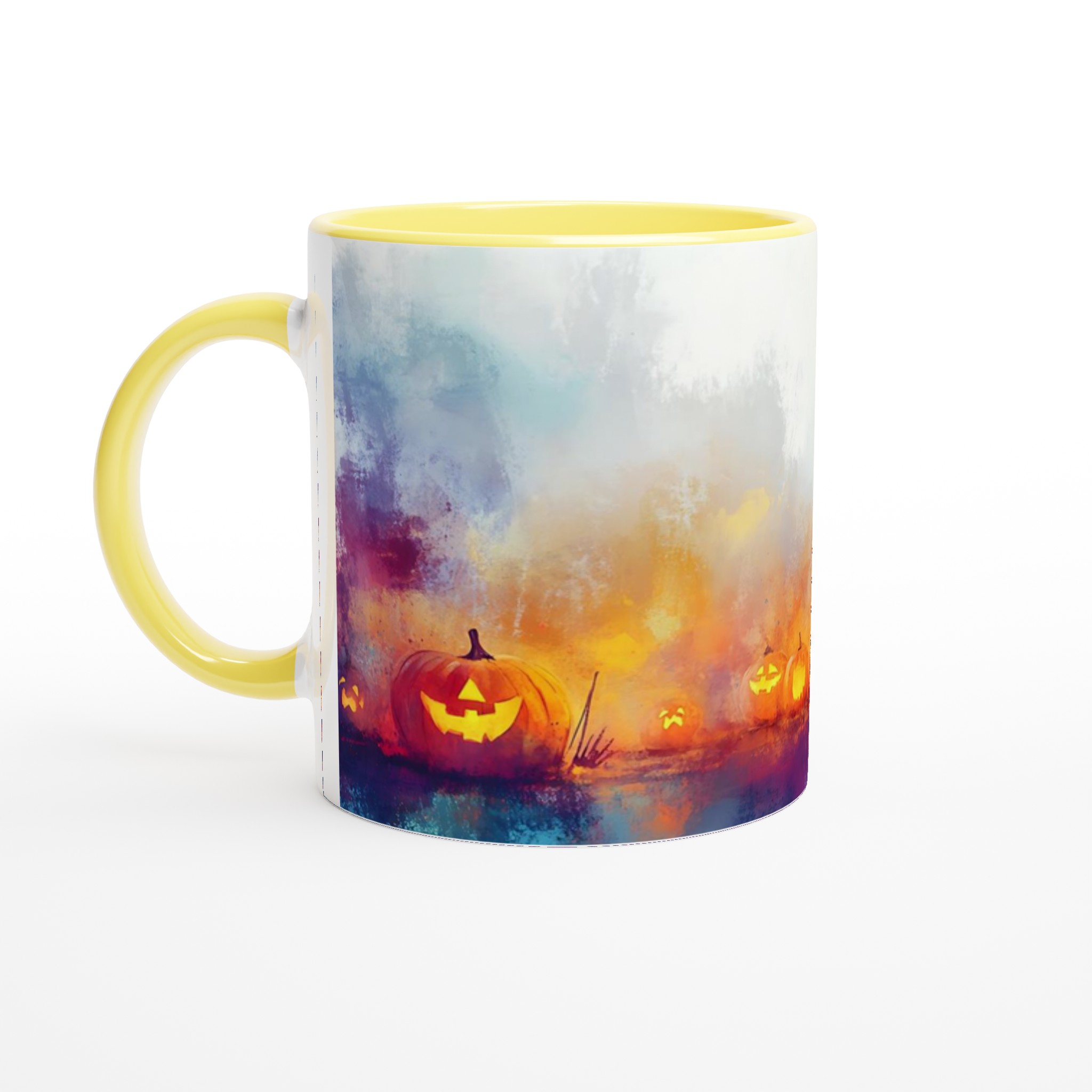 Magisk Halloween Mugg: "Pumpakungen" Keramikmugg i 7 Färger 3 50606845-2925-4e74-a4e6-512c29b66acf